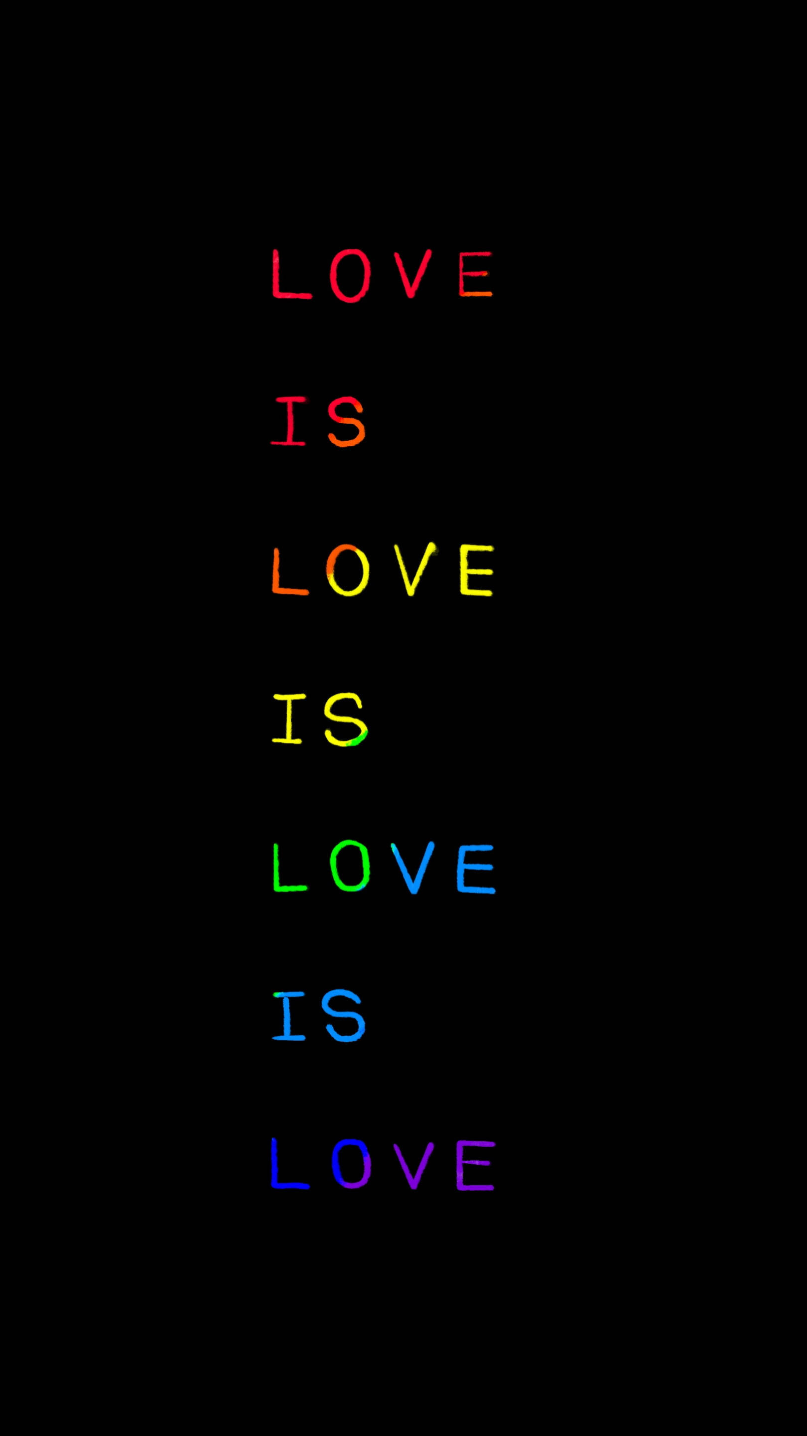 Rakkaus on Rakkautta Teksti LGBT Puhelin Taustakuvat