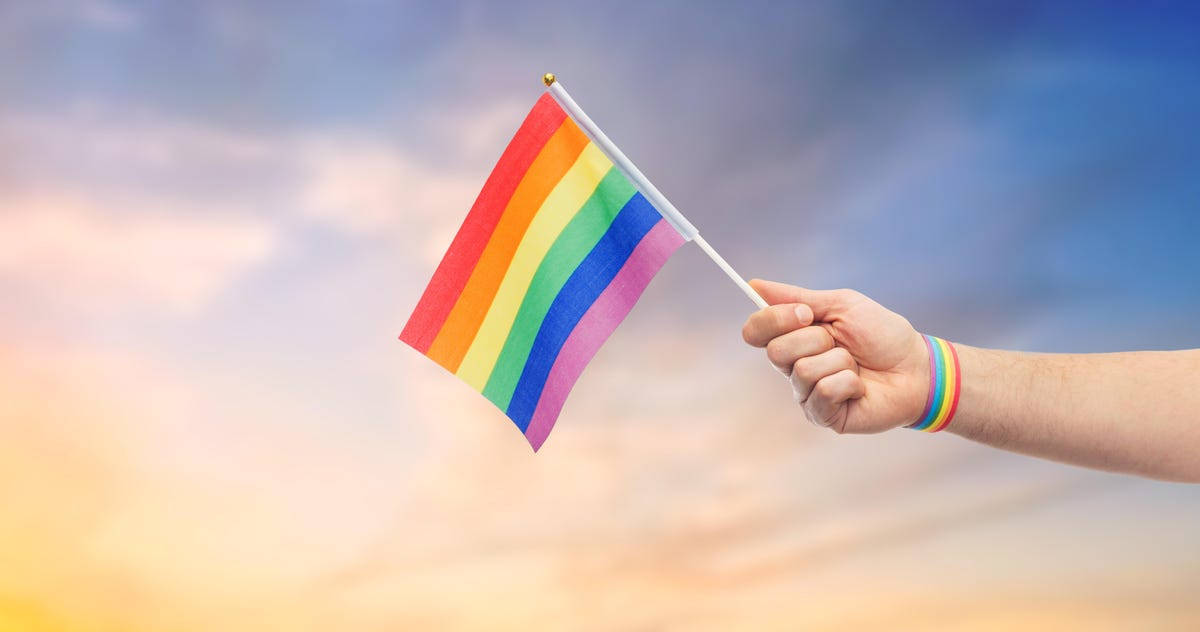 Rakkaus on rakkautta -pieni pride-lippu Taustakuvat