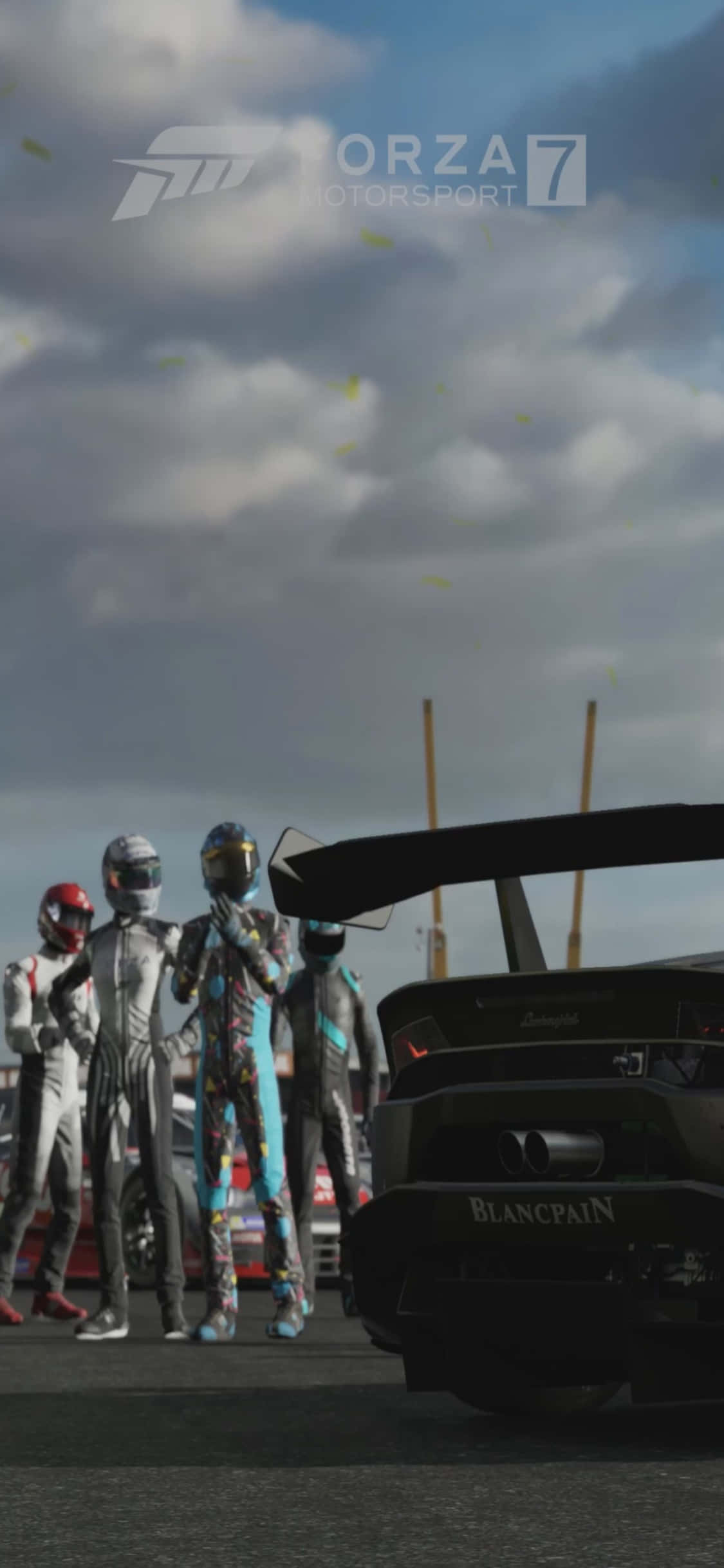 Ratsastaja iPhone X Forza Motorsport 7 -taustakuva Taustakuvat