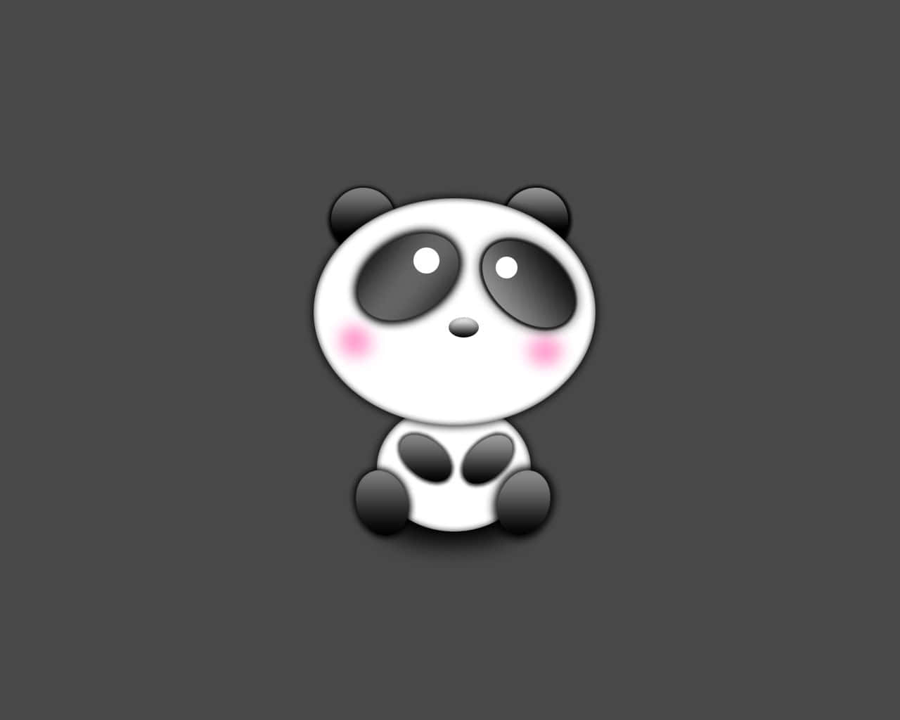 Rauhallinen panda istuu idyllisessä bambumetsässä Taustakuvat