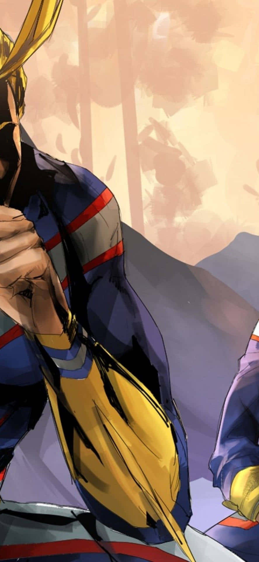 Rauhan symboli - All Might Taustakuvat
