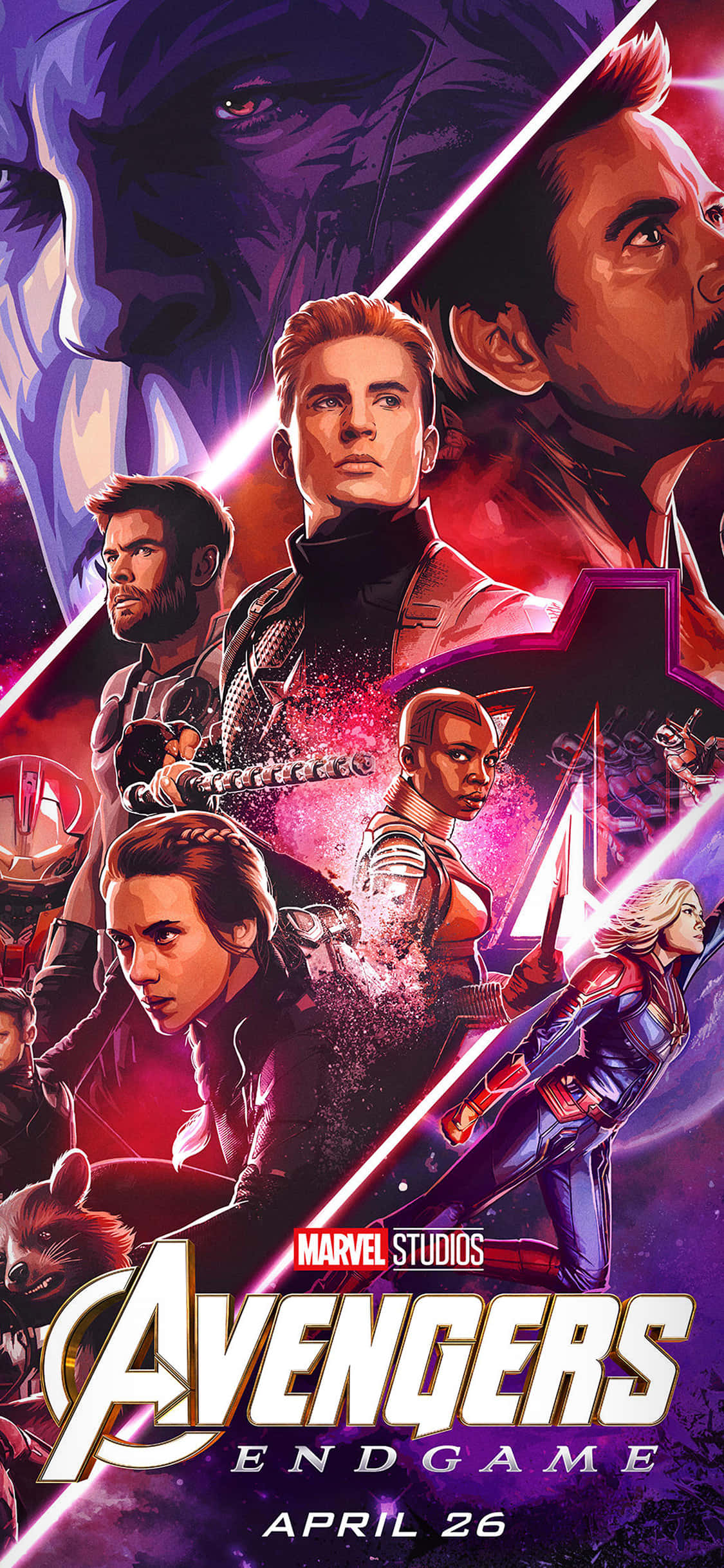 Rautamies, Kapteeni Amerikka ja Thor yhdistävät voimansa Avengers: Endgamessa Taustakuvat