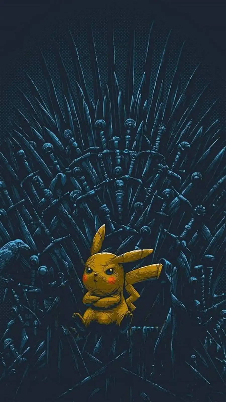 Rautavaltiokäyttöinen Pikachu iPhone Taustakuvat