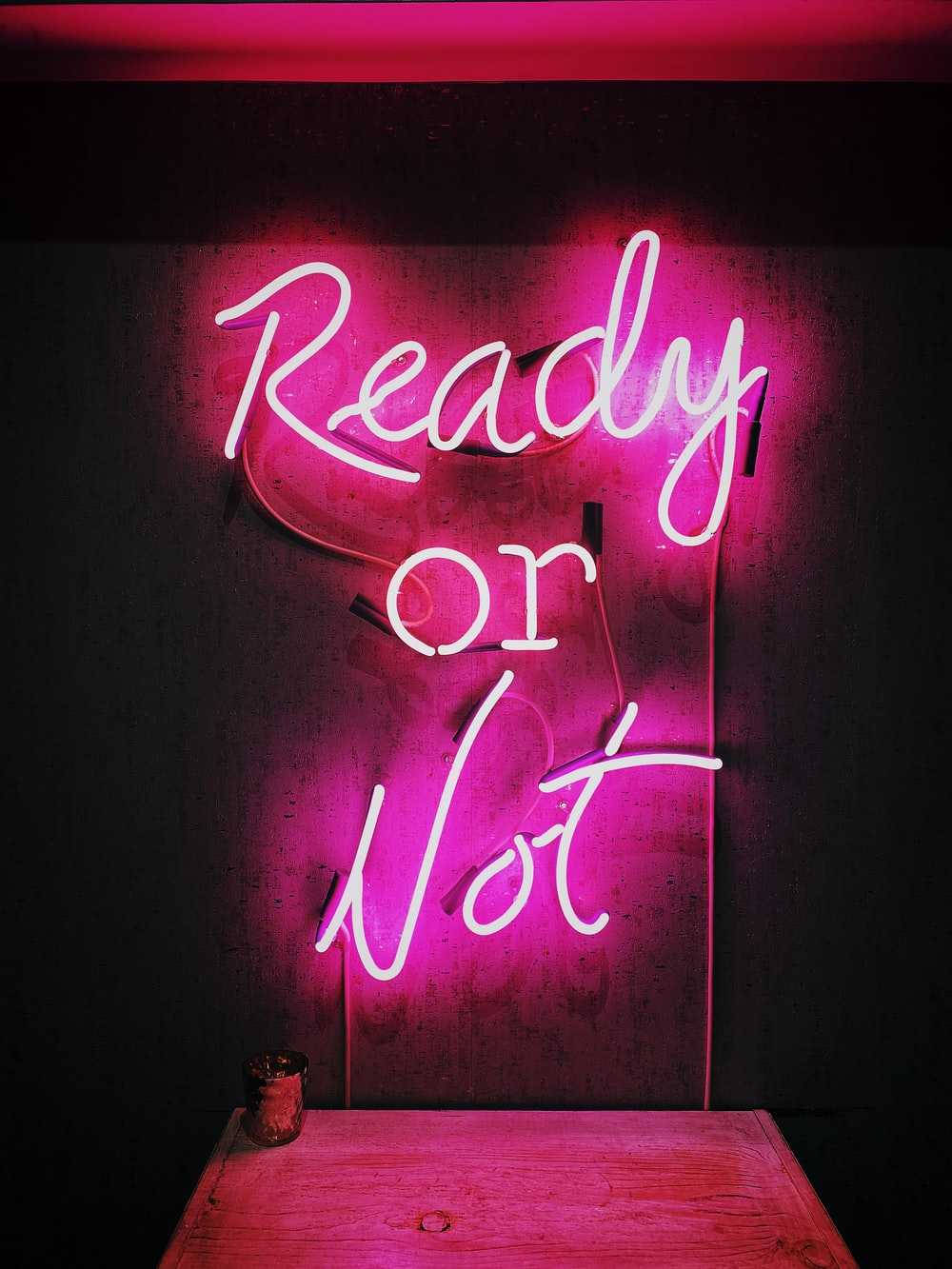 Ready Or Not Hot Pink -esteettinen Taustakuvat
