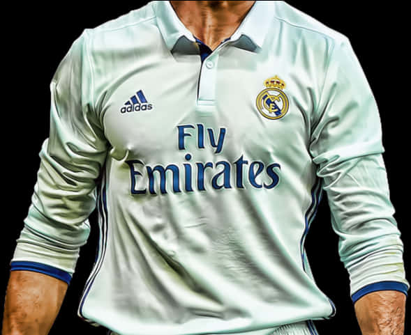 Real Madrid -pelaaja valkoisessa peliasussa Taustakuvat