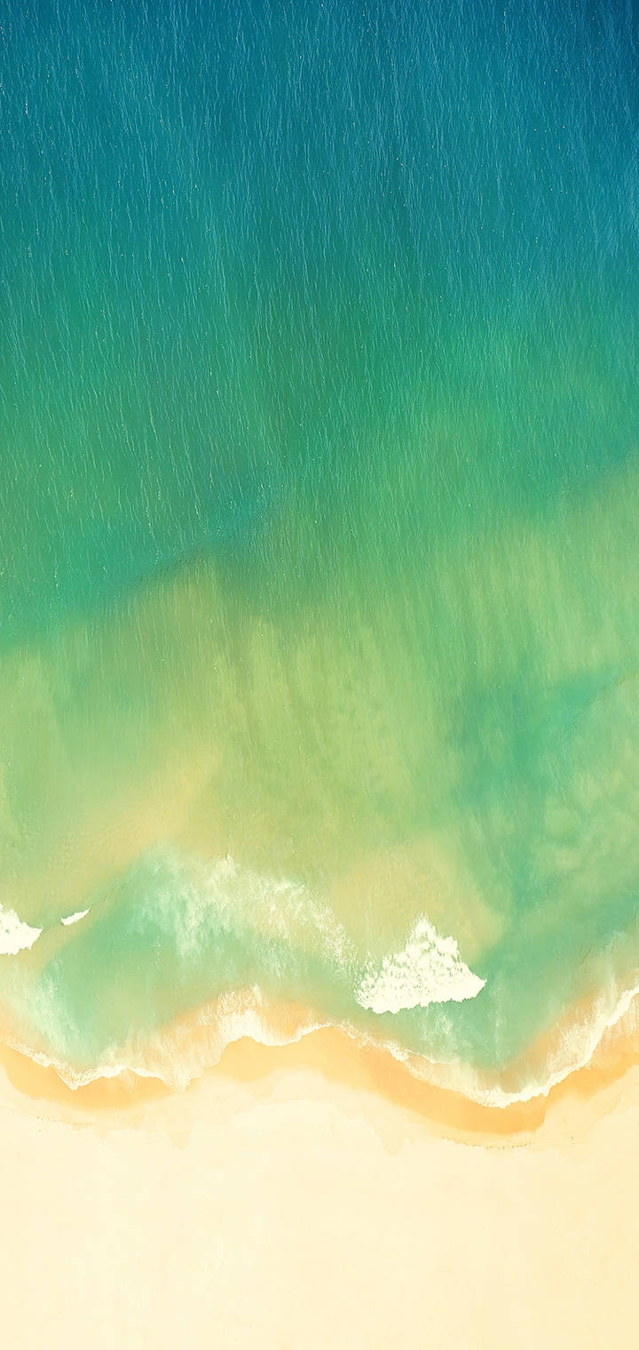 Realme Green Beach Taustakuvat