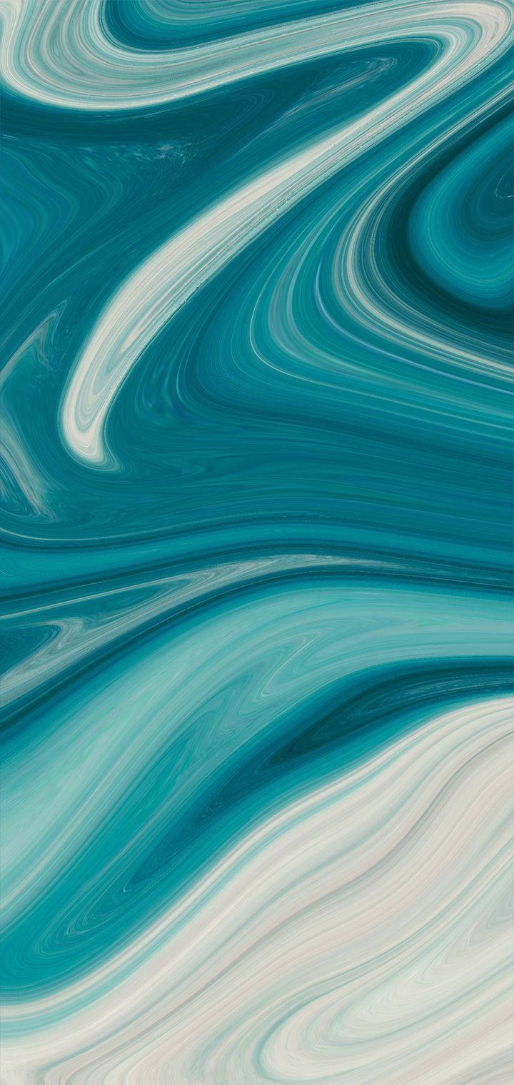 Realme Teal Swirlit Taustakuvat