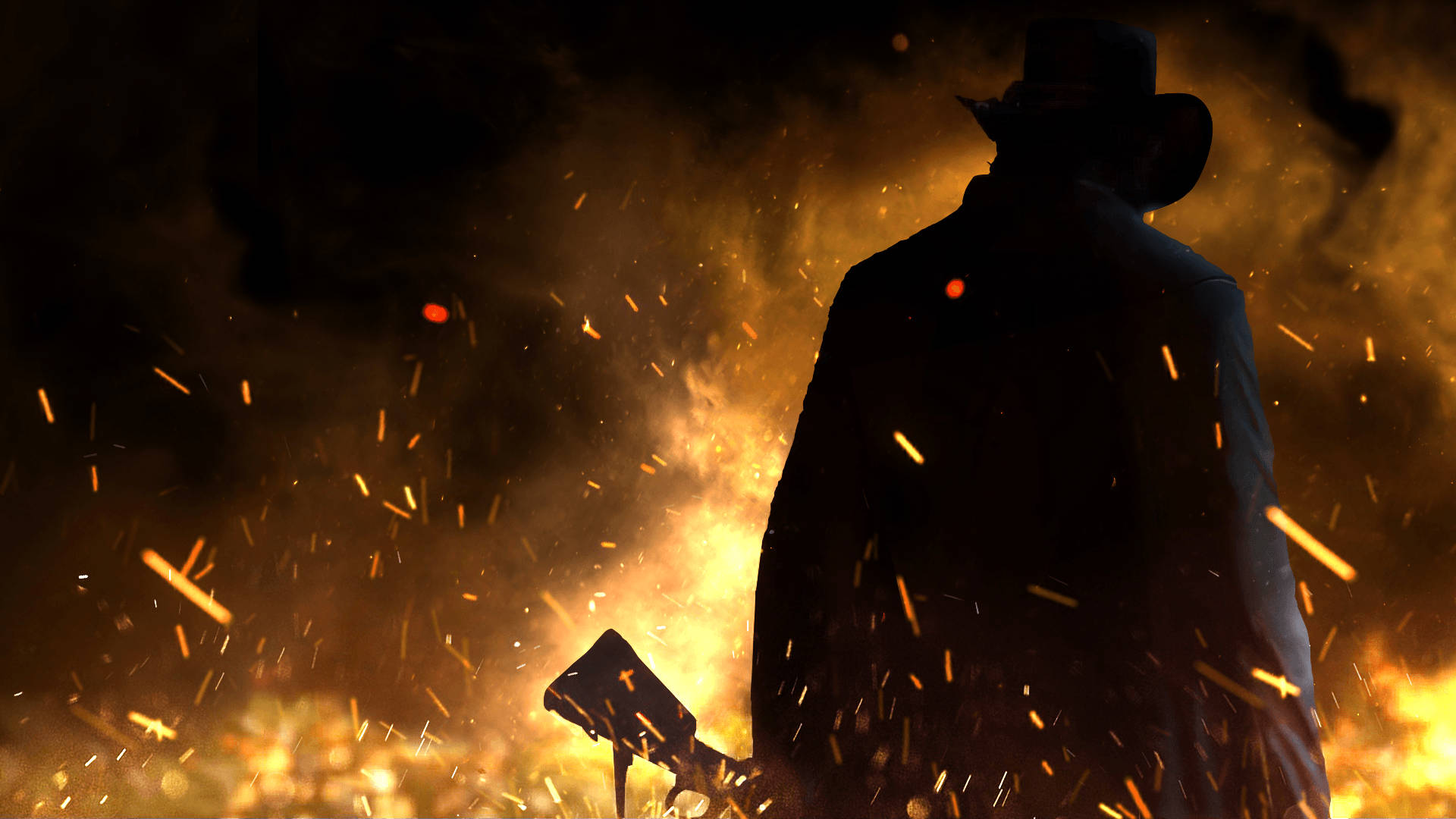 Red Dead Redemption 2 4K Tuli Taustakuvat