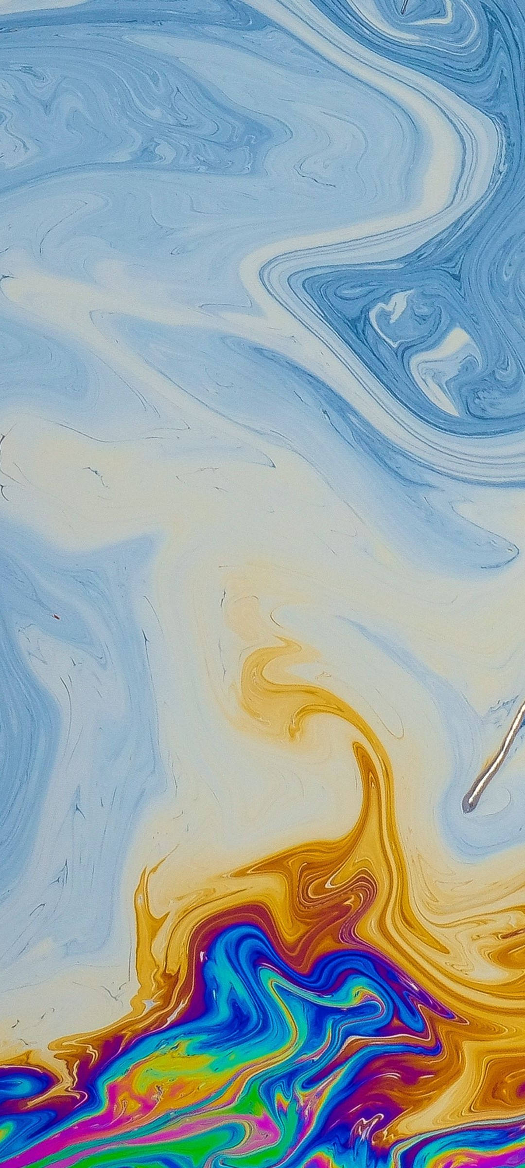 Redmi Note 10 Värikäs öljy vedessä Taustakuvat