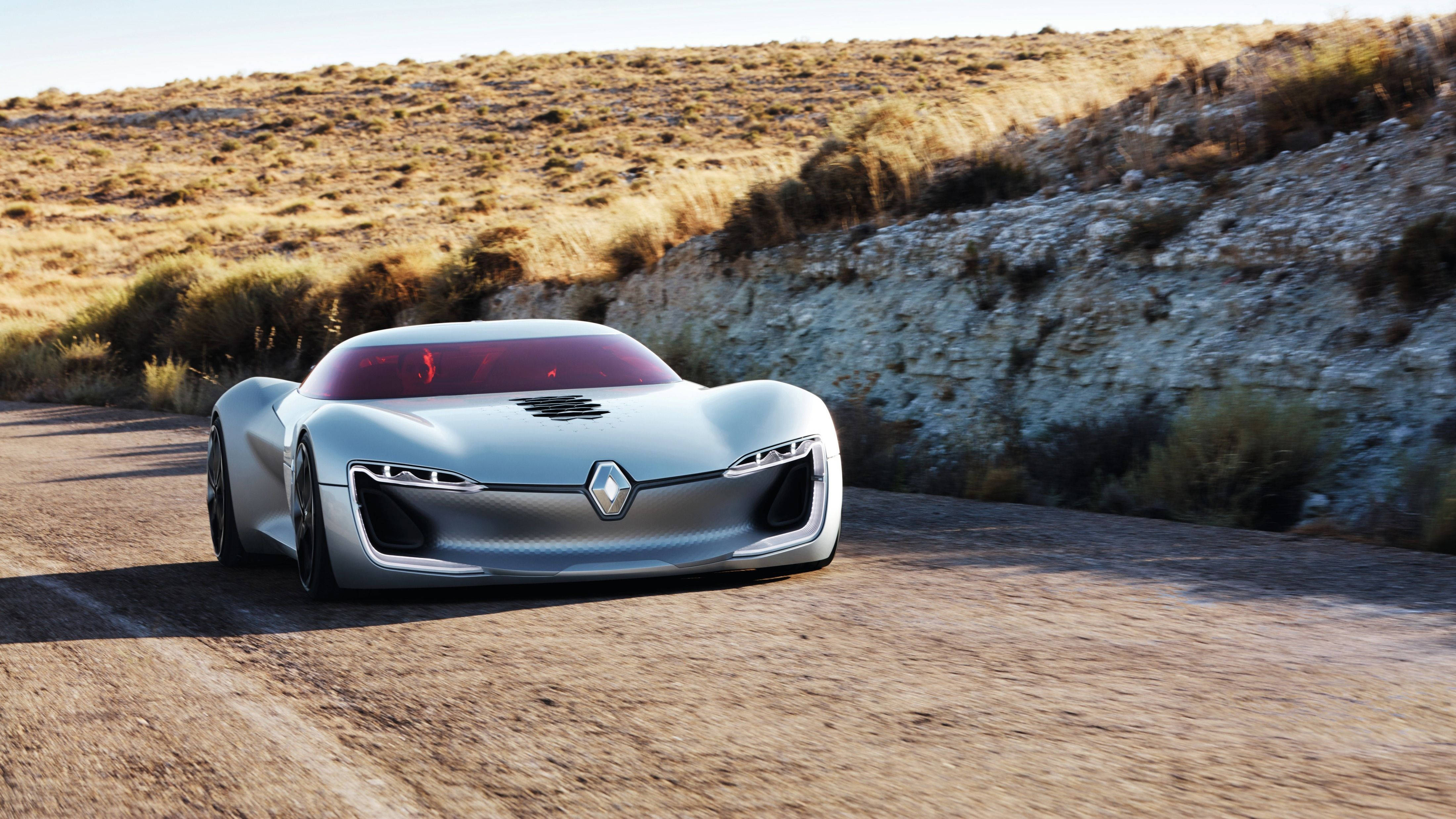 Renault Trezor -konseptiauto tiellä Taustakuvat