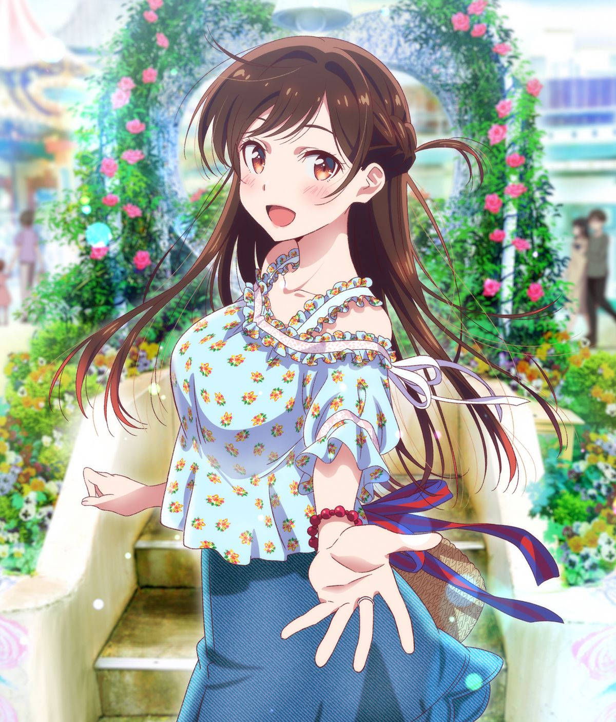 Rent A Girlfriend Chizuru-treffit Taustakuvat