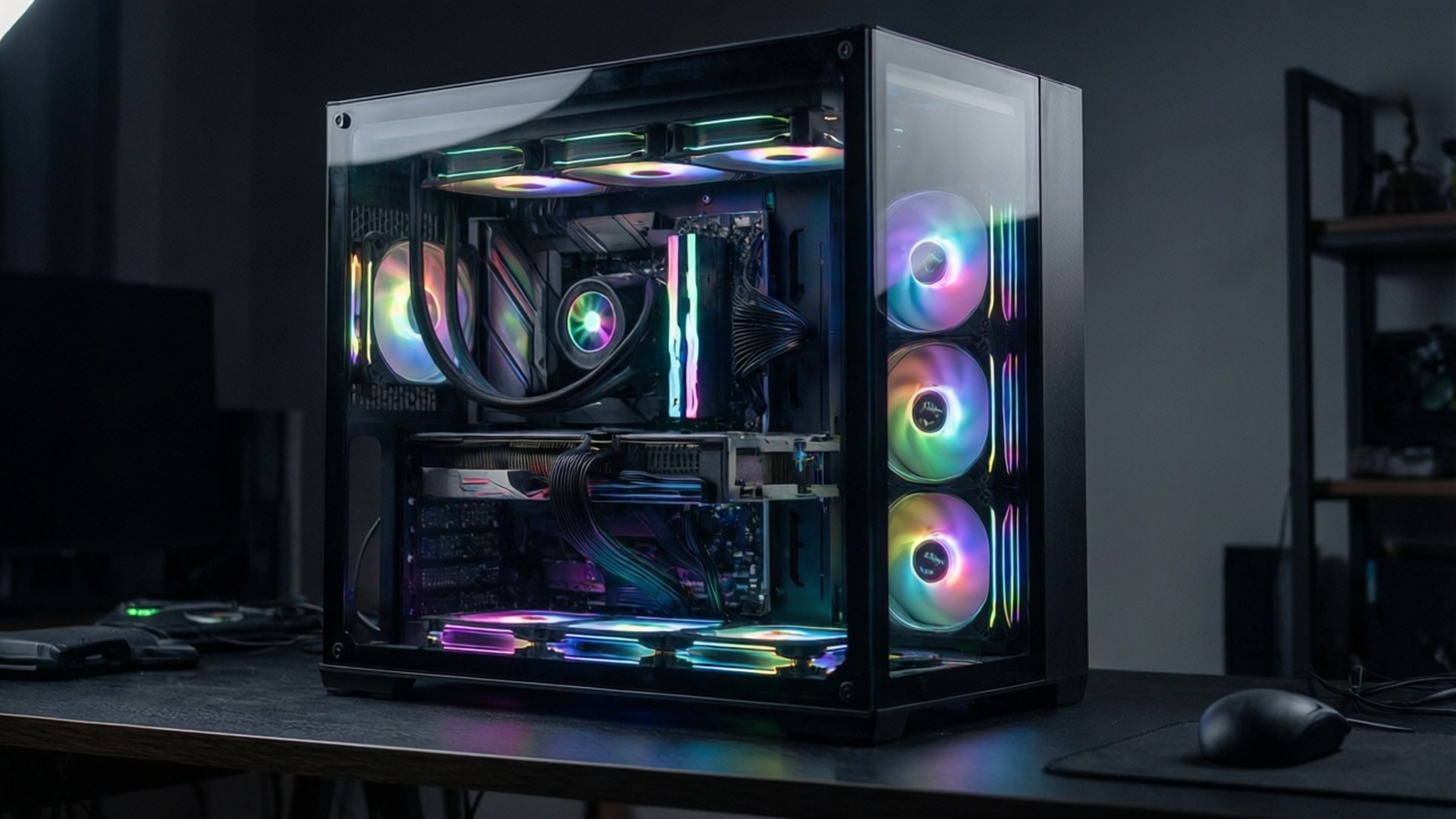 RGB-pelitietokone Taustakuvat