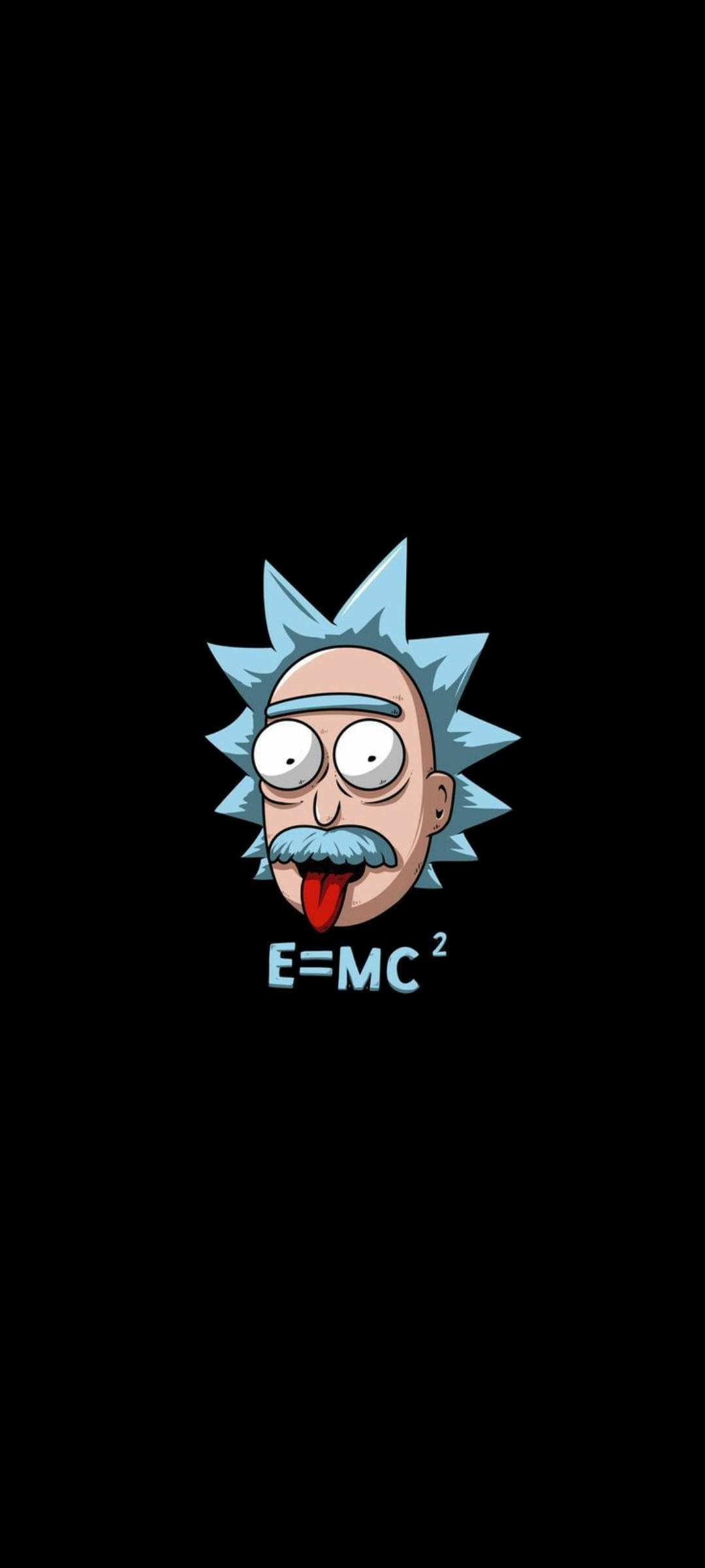 Rick And Morty Cool Einstein -juliste Taustakuvat