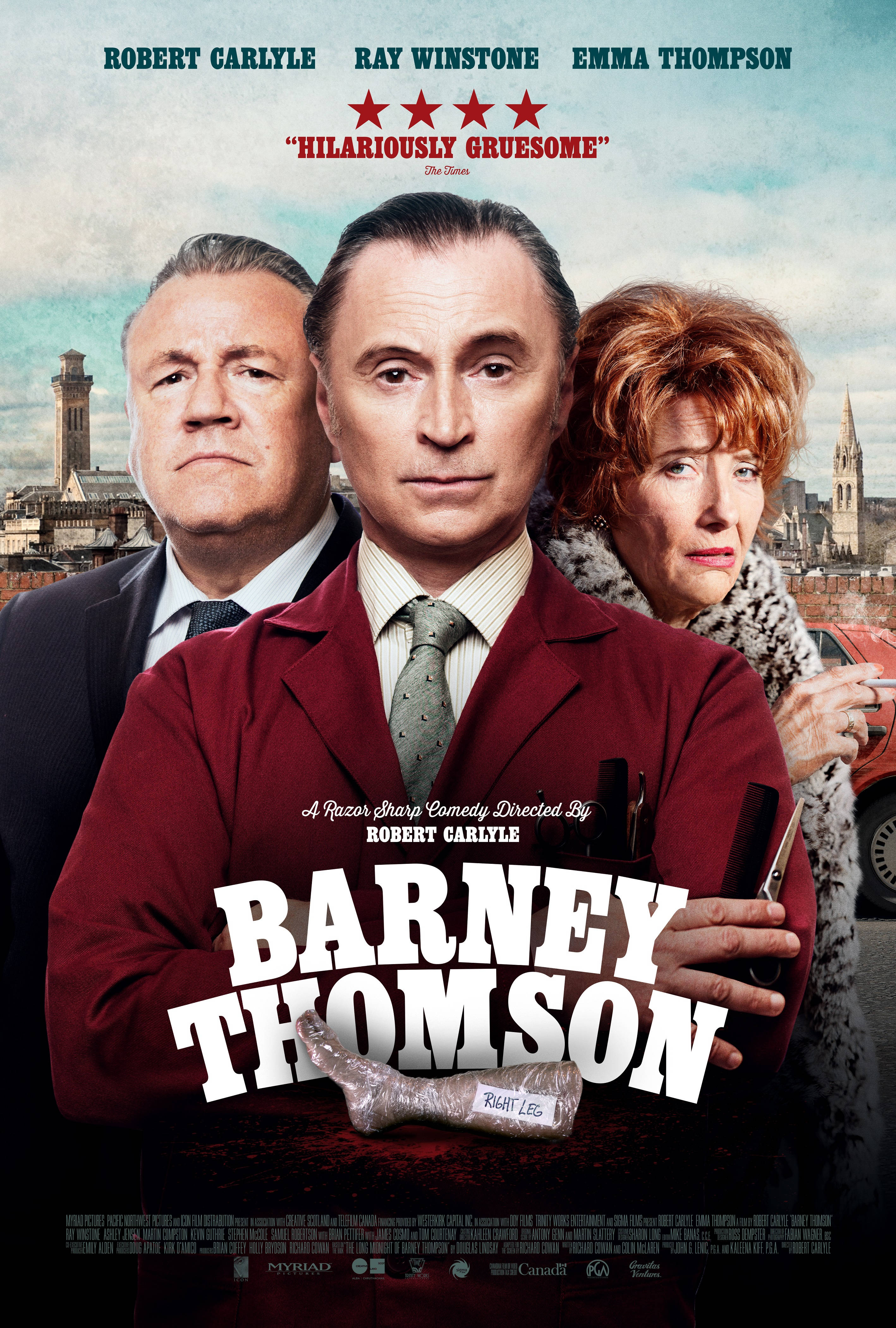 Robert Carlyle – Barney Thomson -juliste Taustakuvat