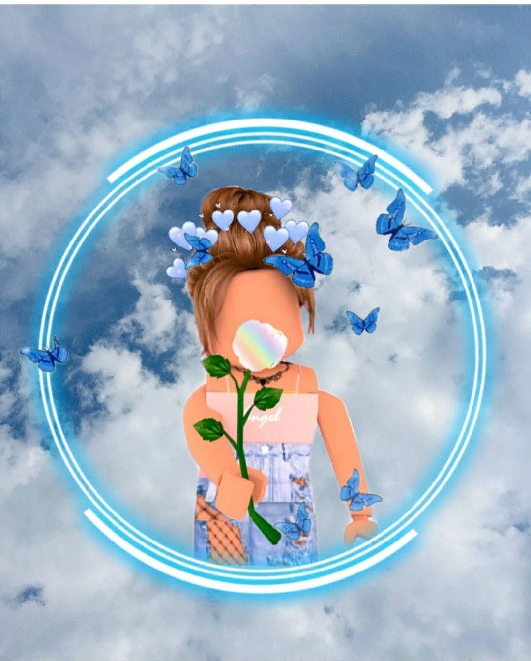Roblox Avatar Sininen Taustakuvat
