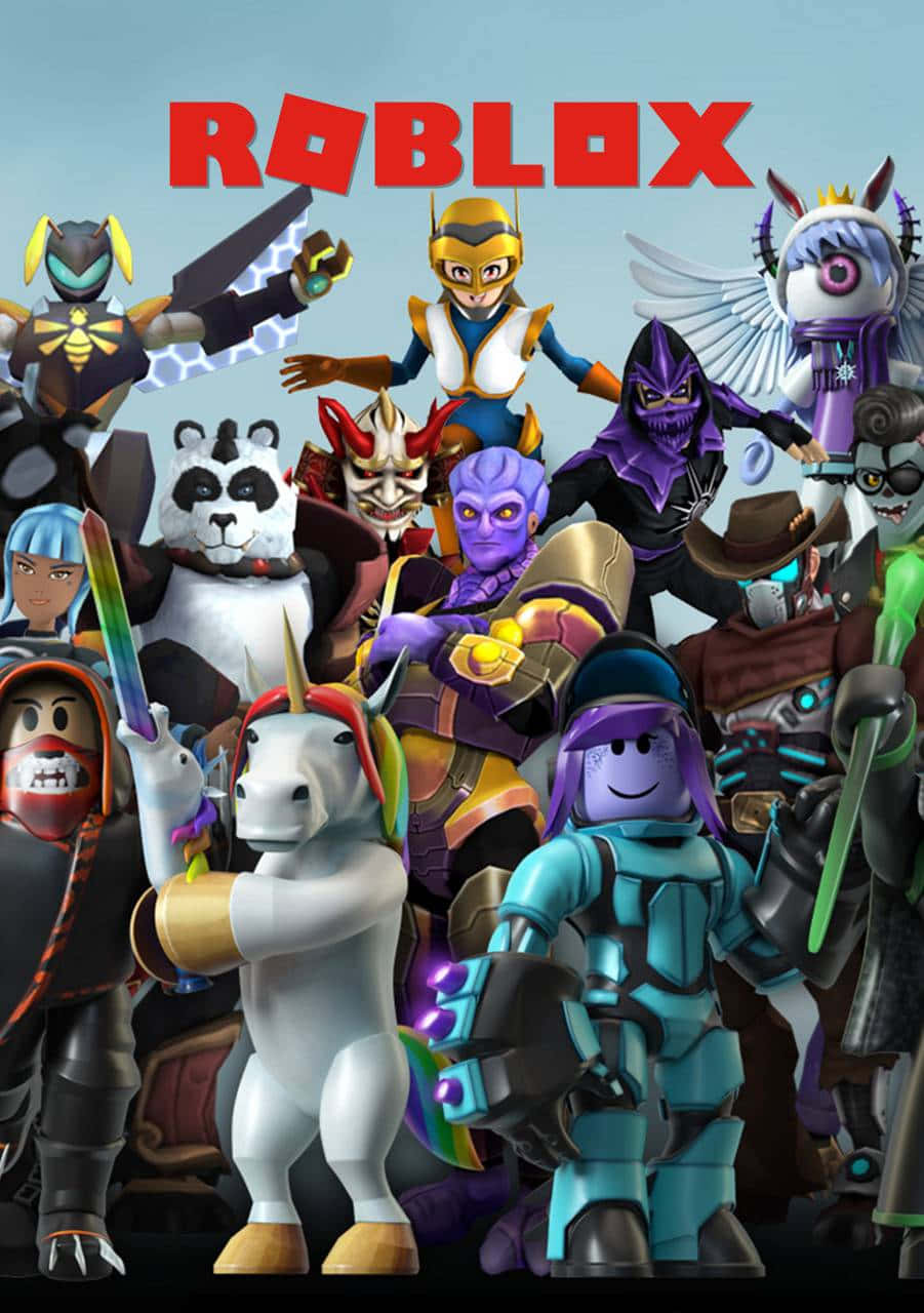 Roblox Cool Poster Hahmot iPhone Taustakuvat