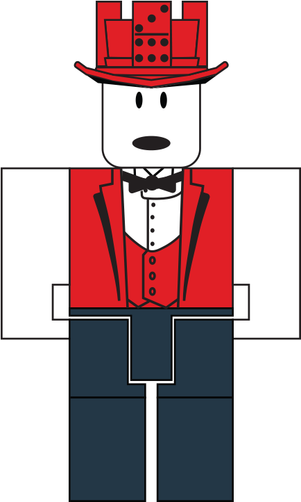 Roblox-hahmo juhlapuvussa Taustakuvat