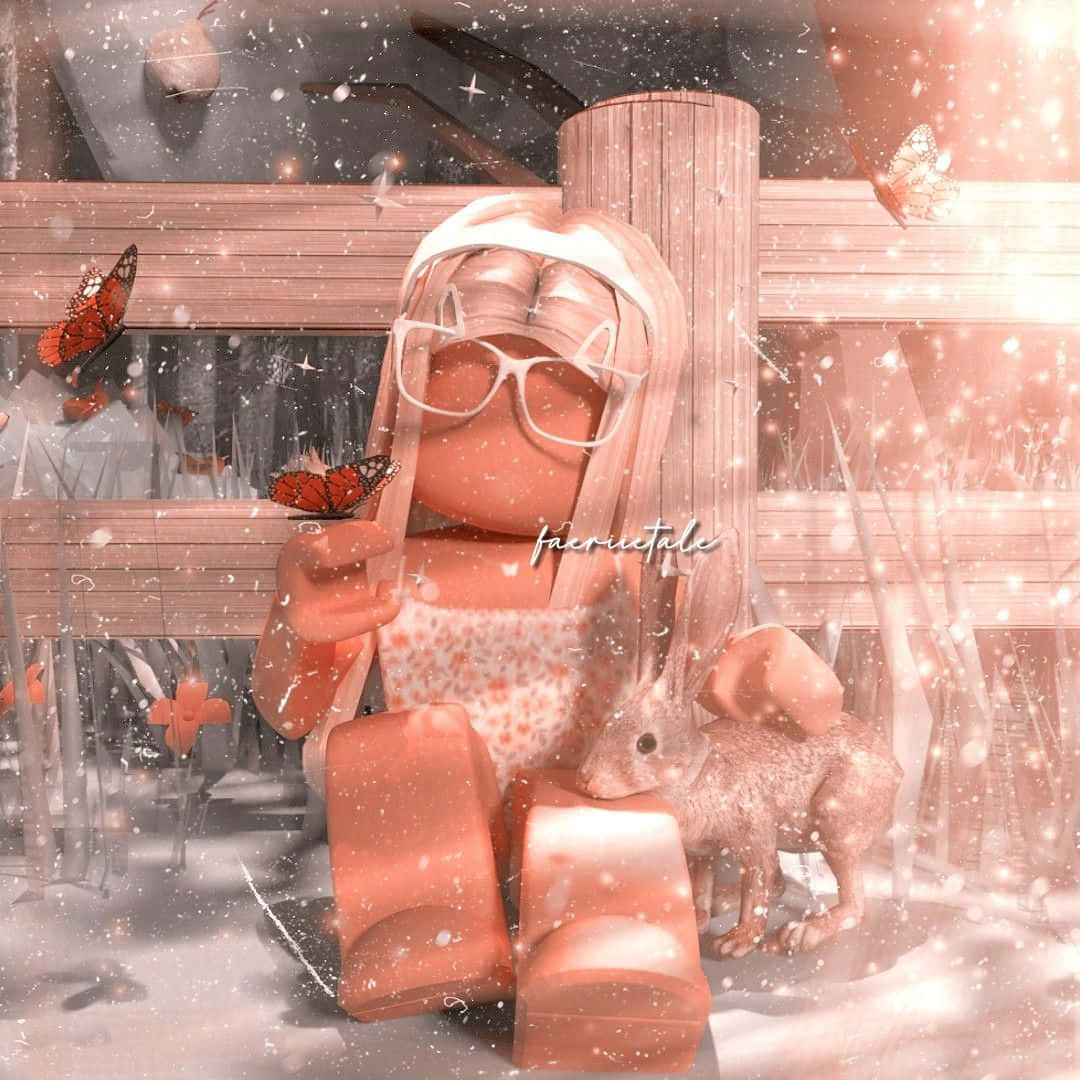 Roblox Kesäesteettinen Preppy Tyttö Profiilikuva Taustakuvat