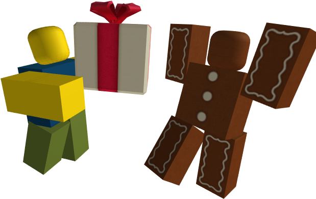 Roblox-lahjat ja piparkakkuhahmo Taustakuvat