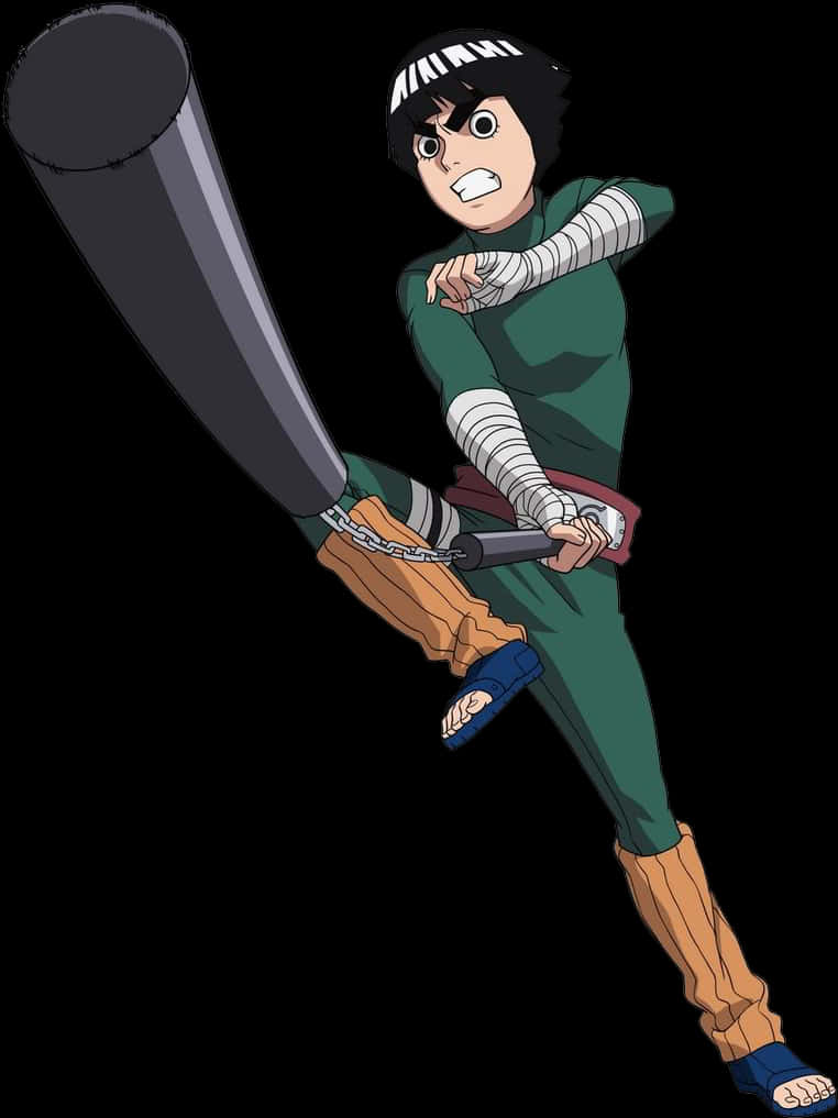 Rock Lee aseella Taustakuvat