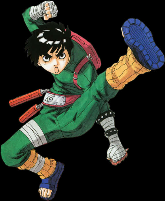 Rock Lee Dynaaminen Sisääntulo Taustakuvat
