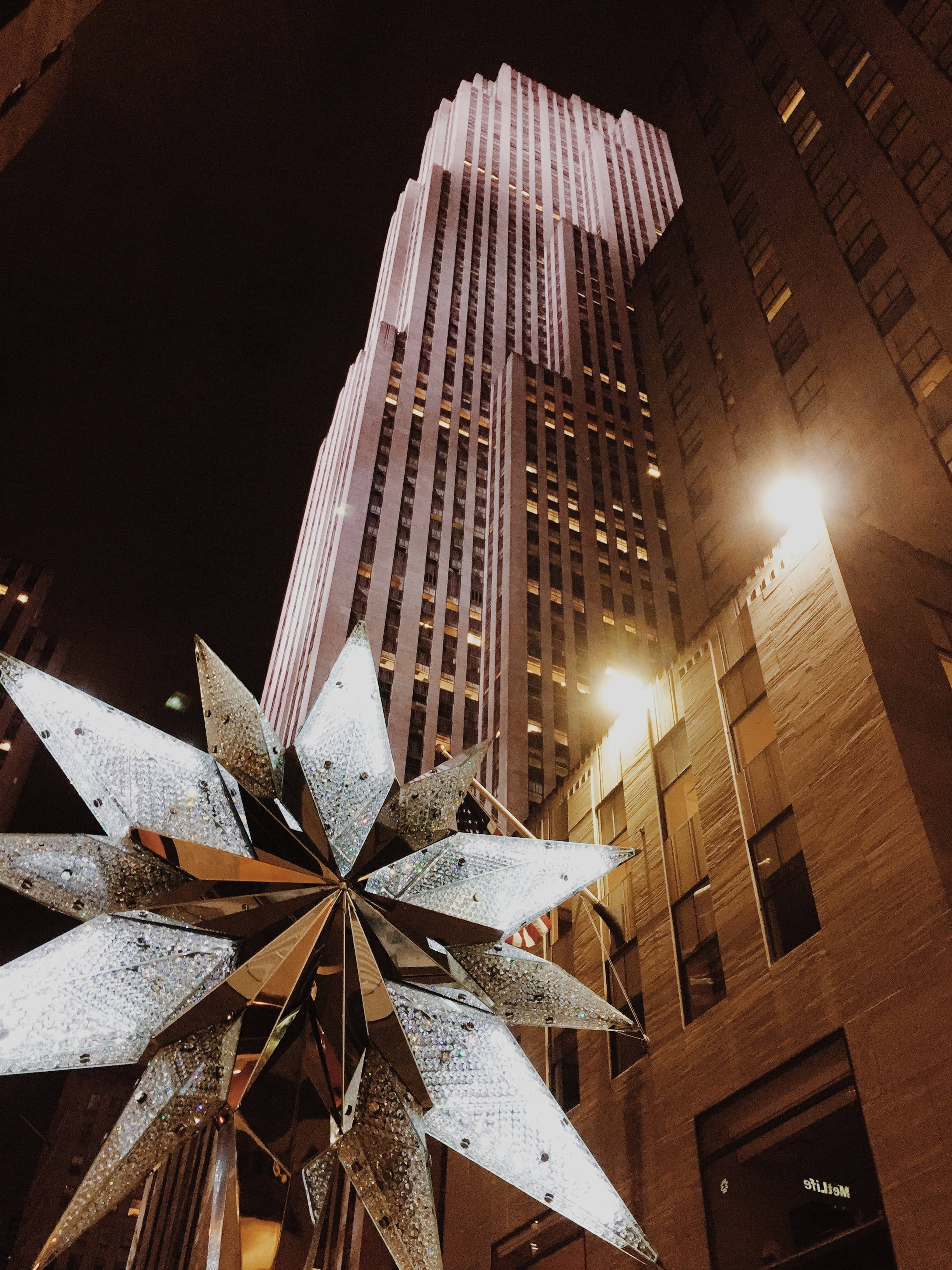 Rockefeller Center -tähti puhelimelle Taustakuvat