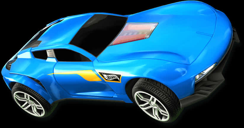 Rocket League sininen auto renderöinti Taustakuvat