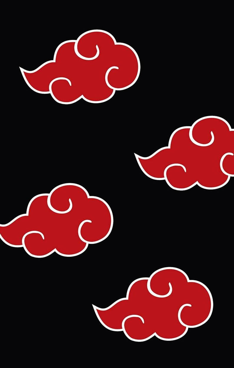 Rohkea Akatsuki-logo – Voimakkaan shinobi-klaanin symboli Taustakuvat