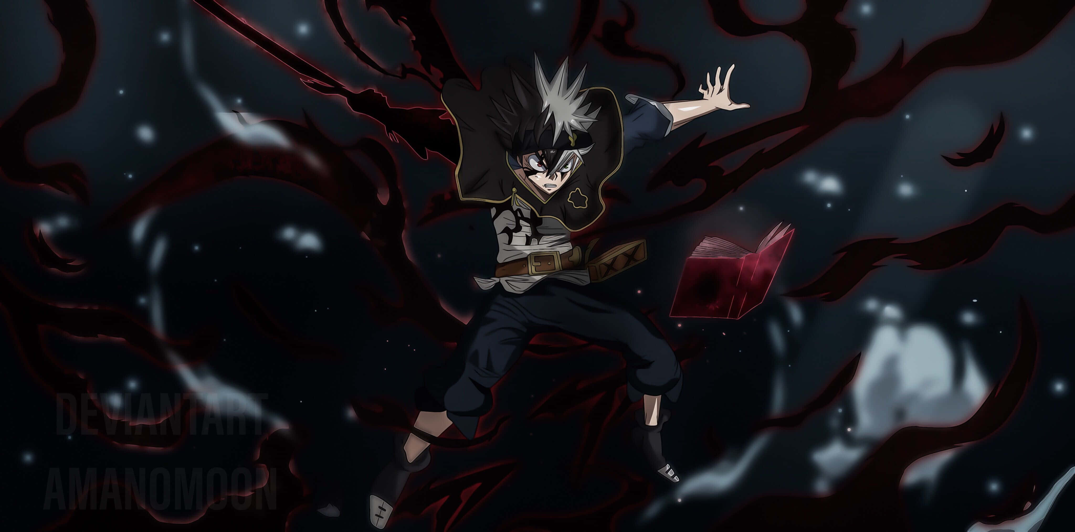 "Rohkea ja värikäs anime-taide" Taustakuvat