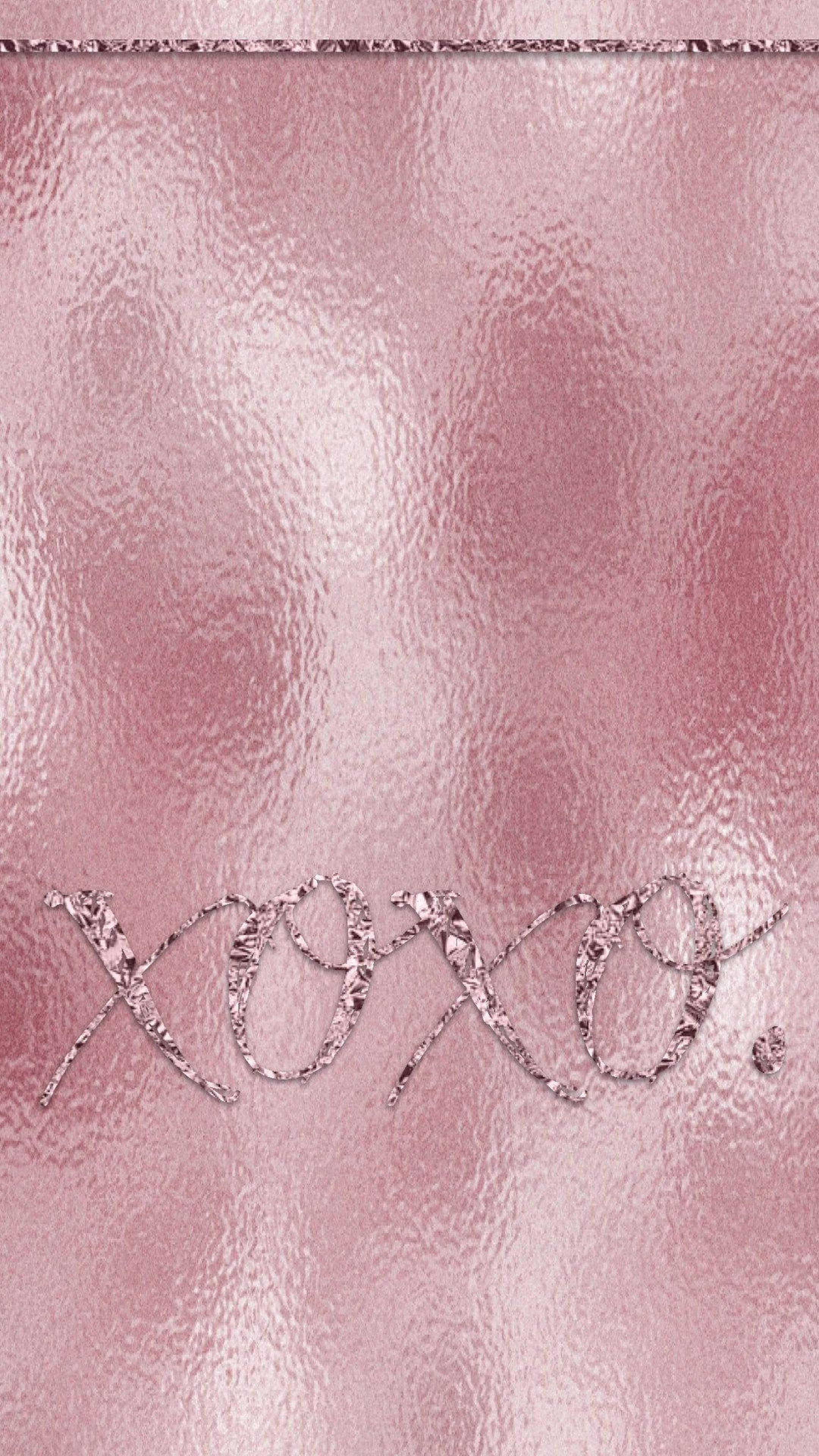 Rose Gold -estetiikka XOXO Taustakuvat