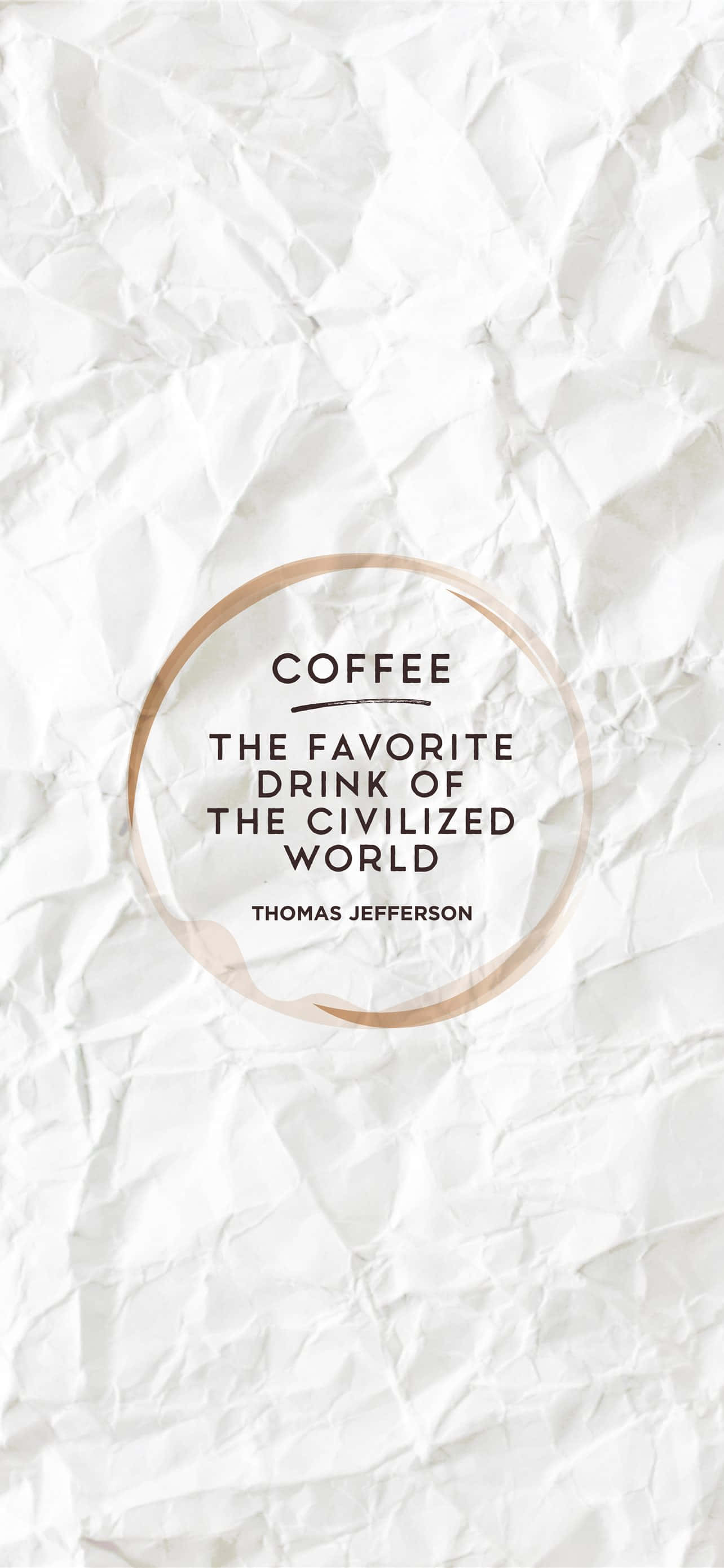 Rose Gold Quotes Coffee Taustakuvat