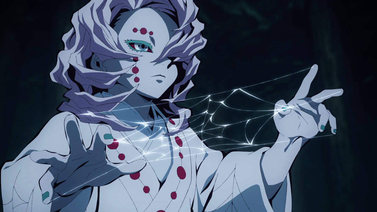 Rui Demon Slayer punapilkkuinen iho Taustakuvat