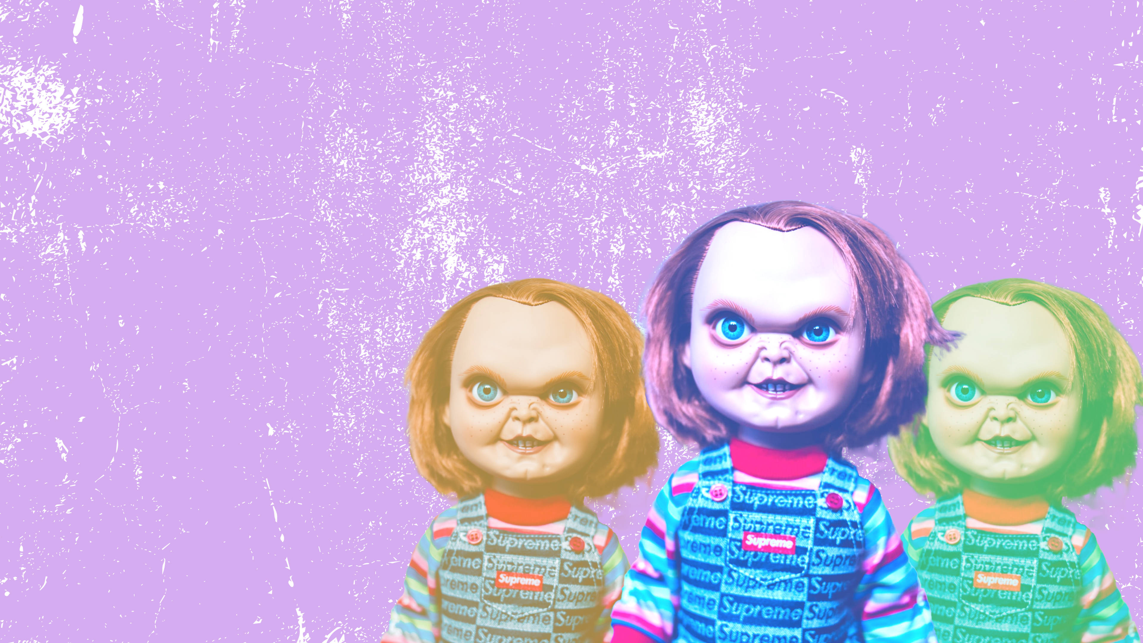 Ruma Chucky-sinisiilmä Taustakuvat