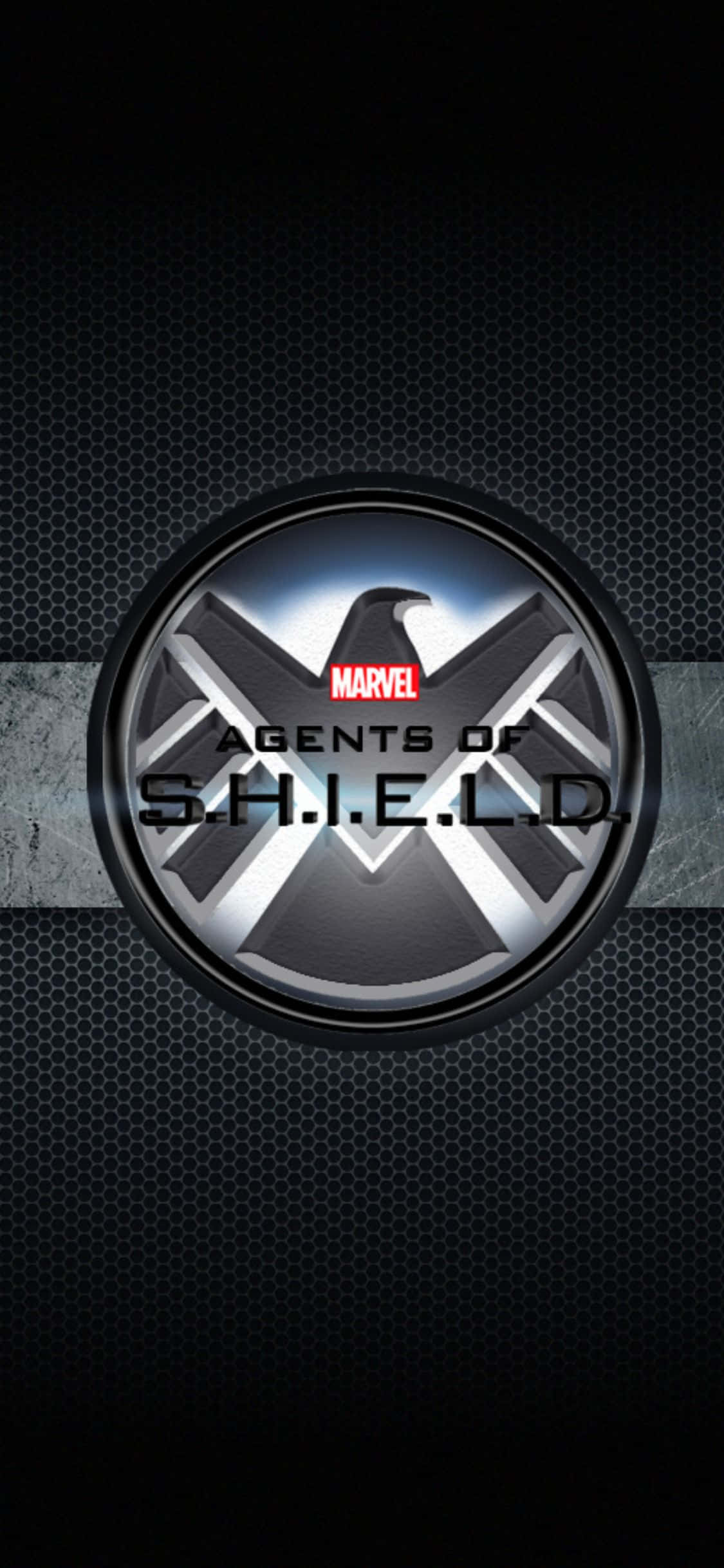 S.H.I.E.L.D. -agentit iPhone XS Marvel -taustakuva Taustakuvat