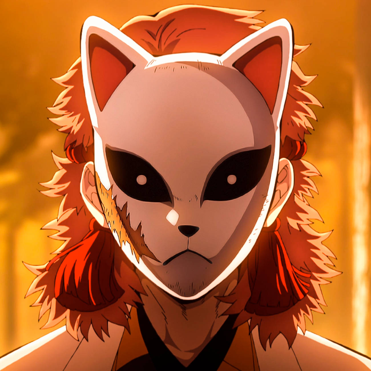 Sabito-naamari Demon Slayer PFP Taustakuvat