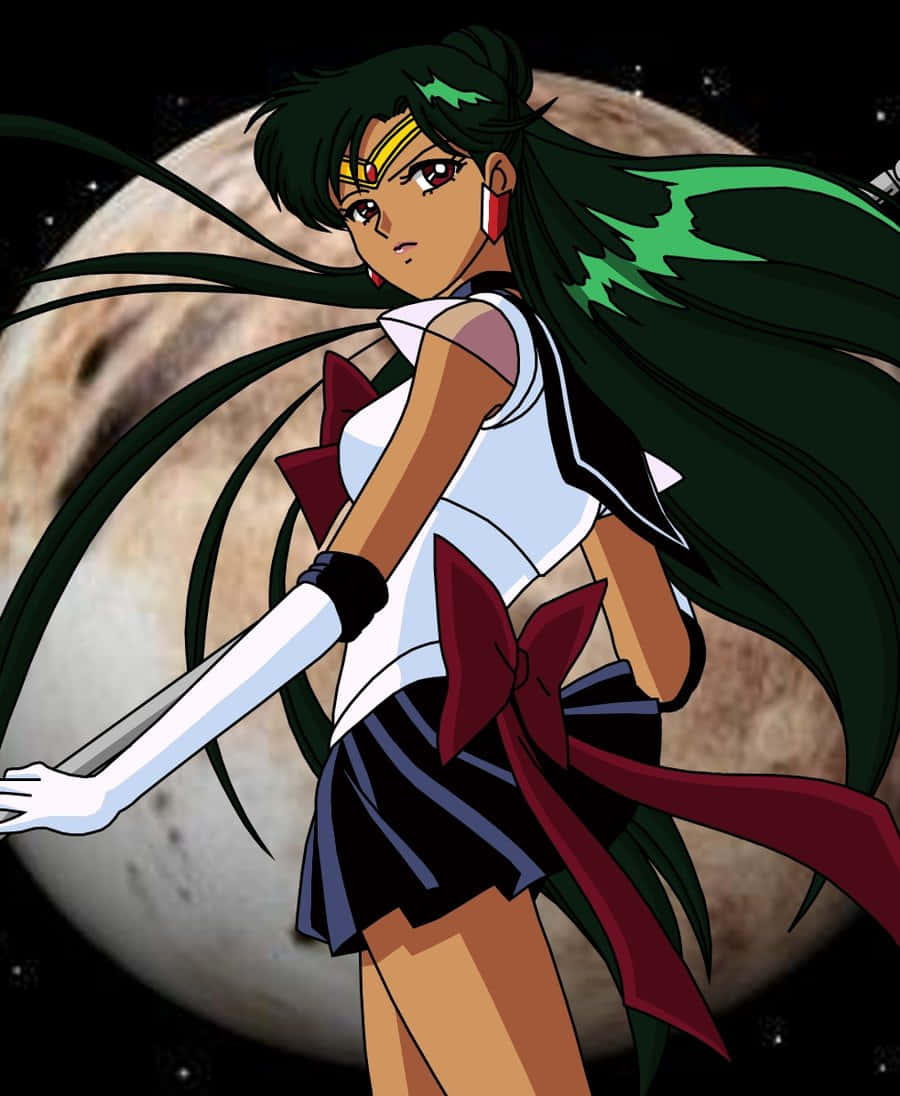 Sailor Pluto, ajan ja avaruuden suojelija Taustakuvat