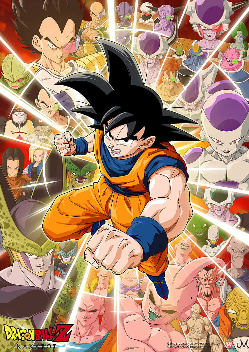 Saiyan-voima vapautettuna - Dragon Ball Z Taustakuvat
