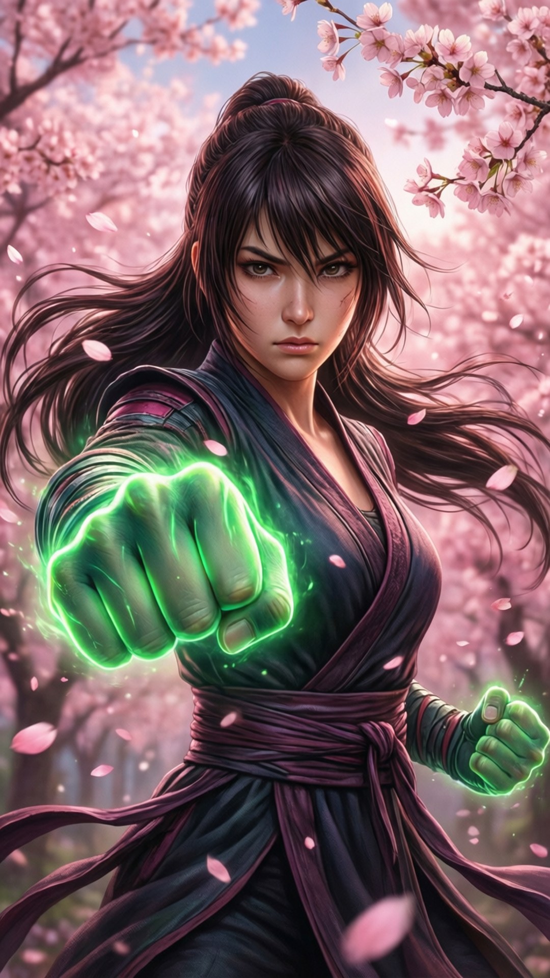 Sakura Kirsikankukkanyrkki Taustakuvat