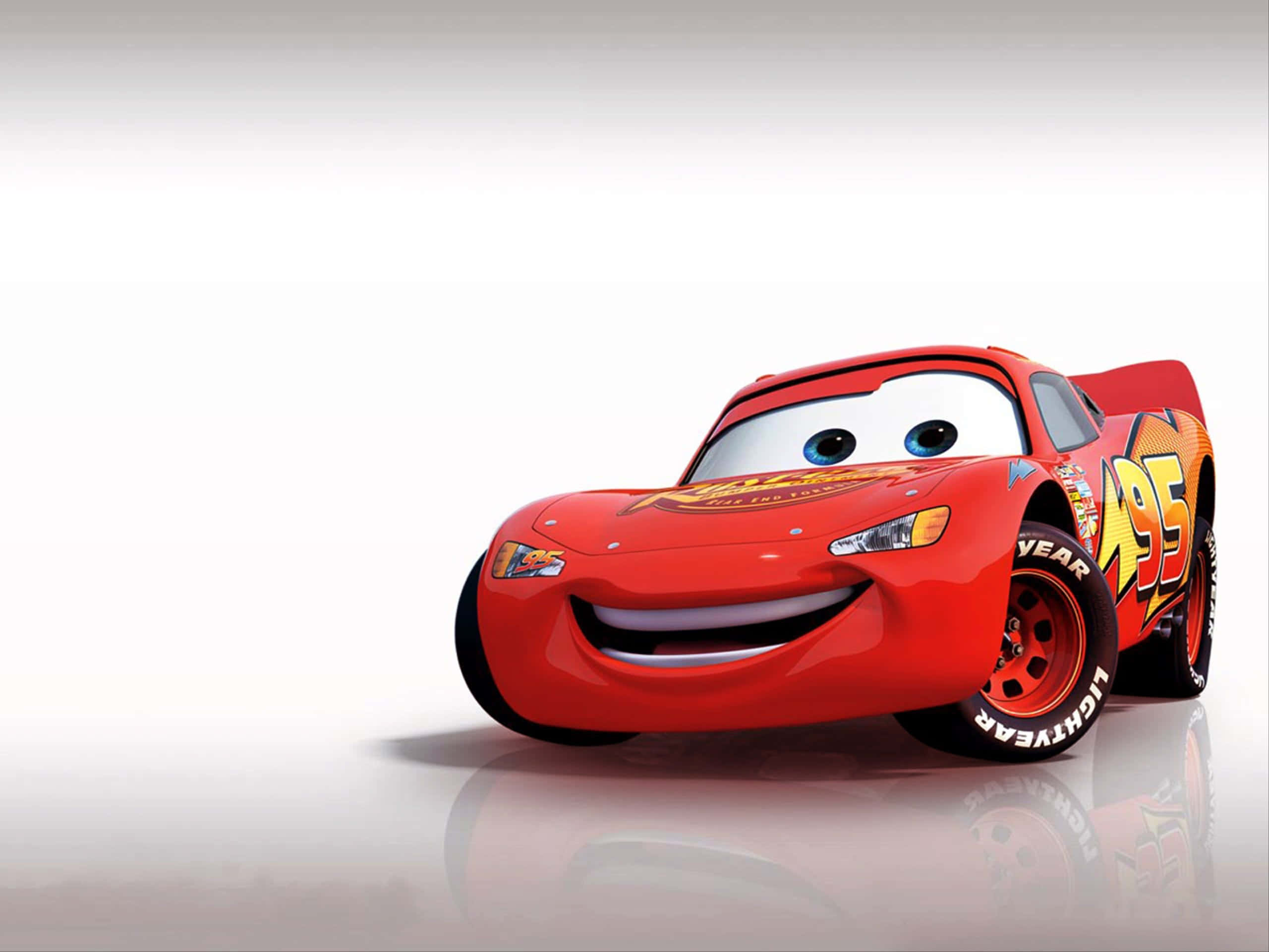 Salama McQueen on valmis viemään Piston Cupin! Taustakuvat