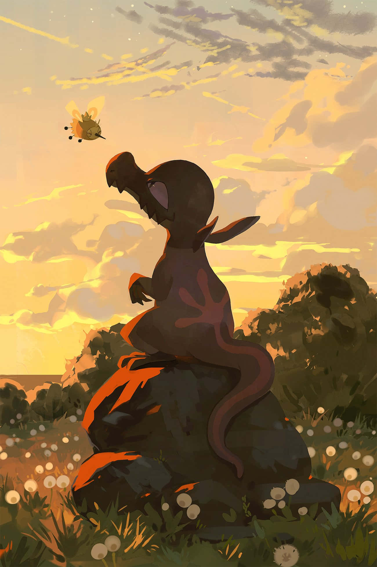 Salandit ja Cutiefly Taustakuvat