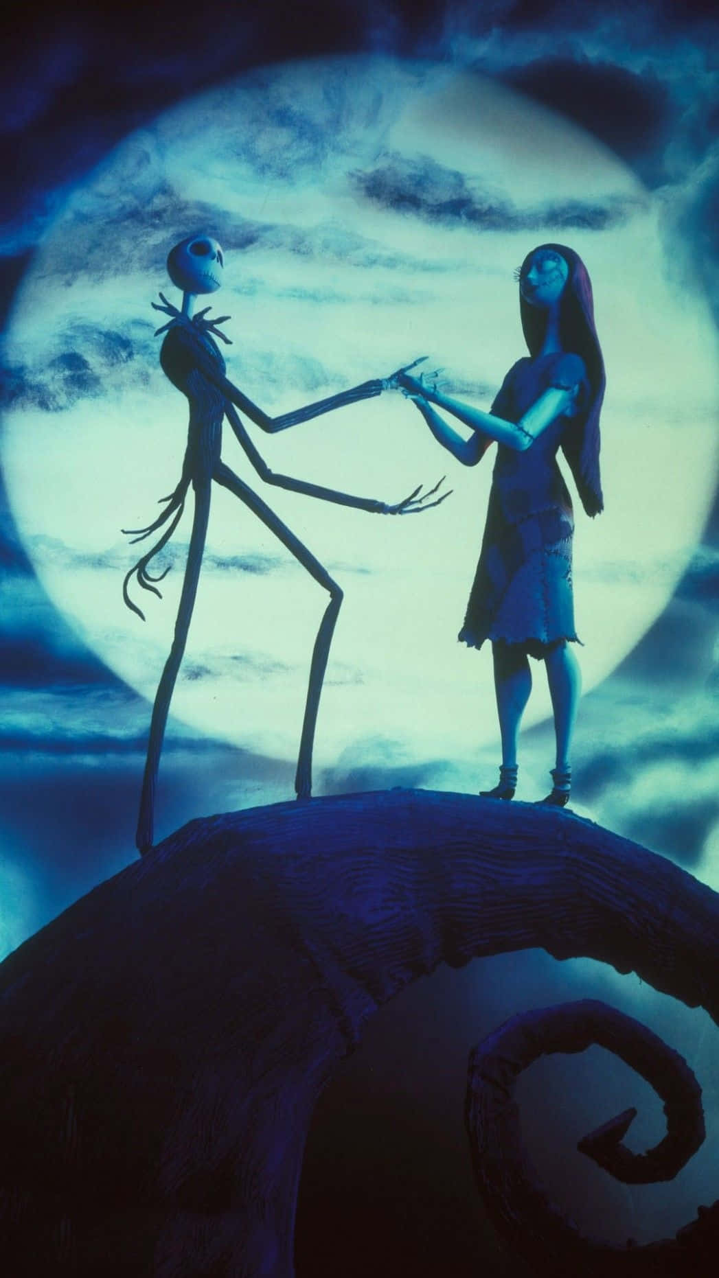 Sally ja Jack Nightmare Before Christmas Taustakuvat
