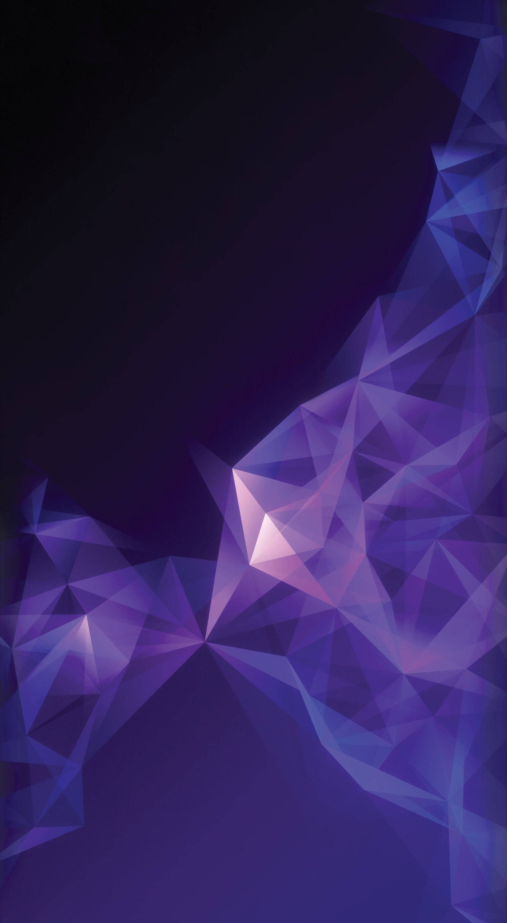 Samsung Galaxy 4K violetti geometrinen kuvio Taustakuvat