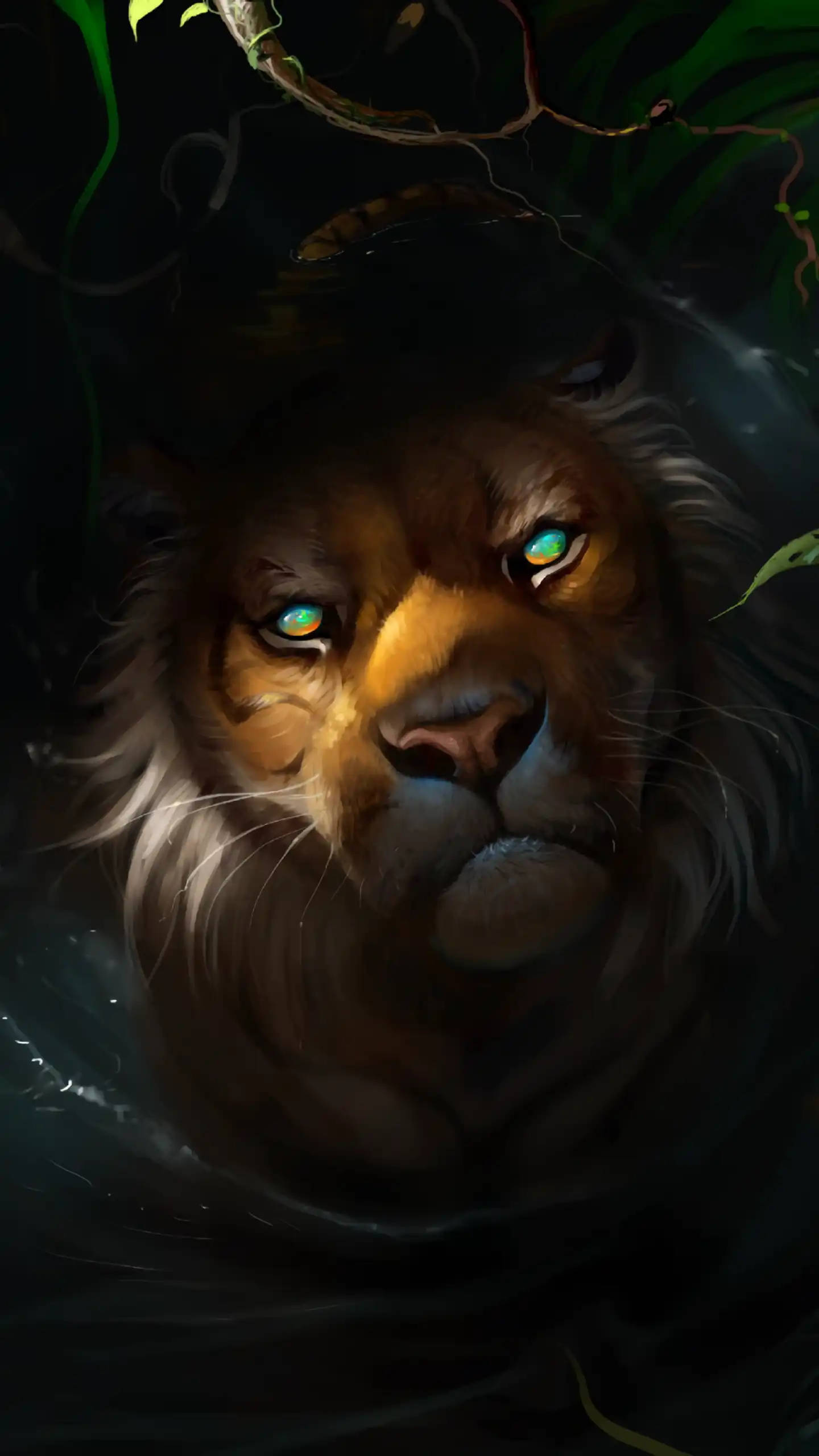Samsung Galaxy S6 Edge - Leijona Taustakuvat