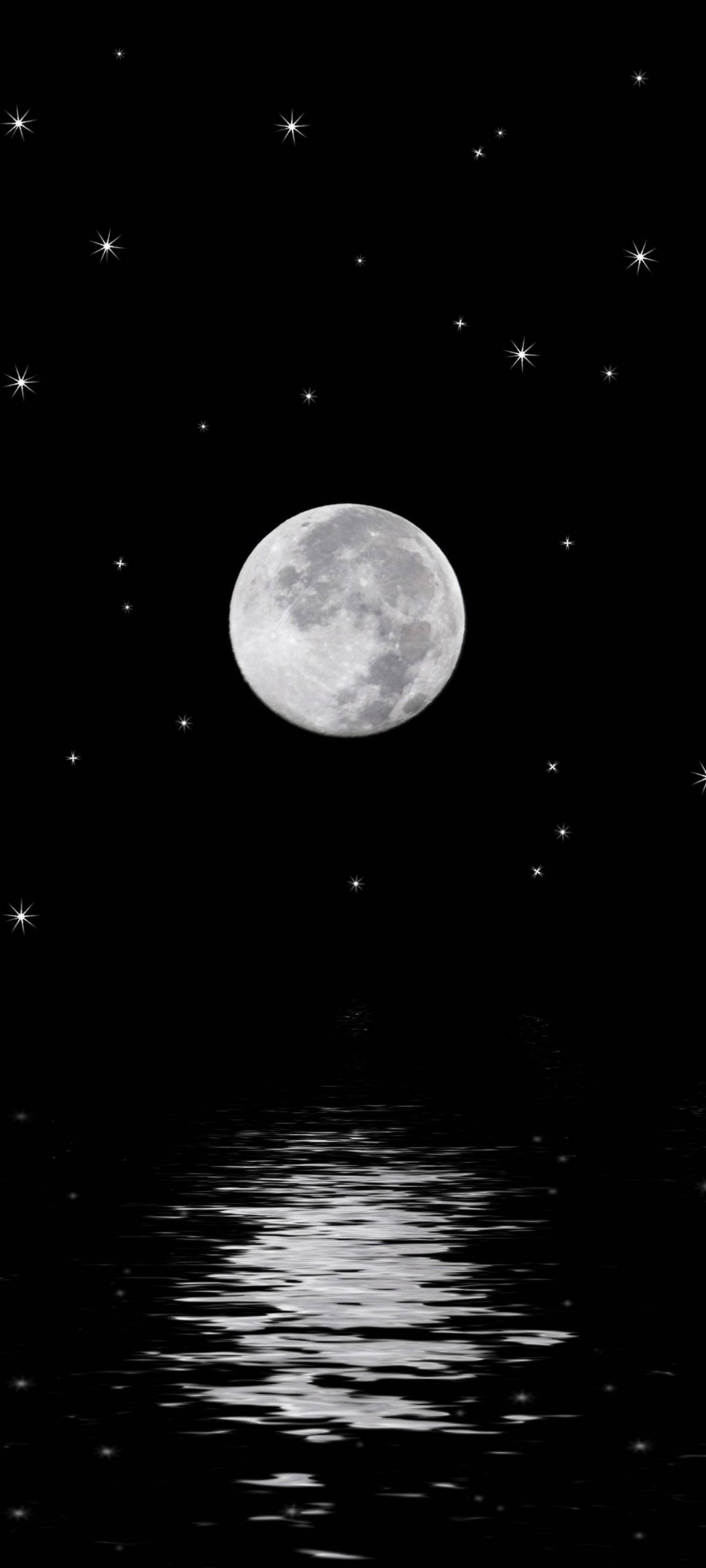 Samsung S21 Ultra Full Moon Taustakuvat