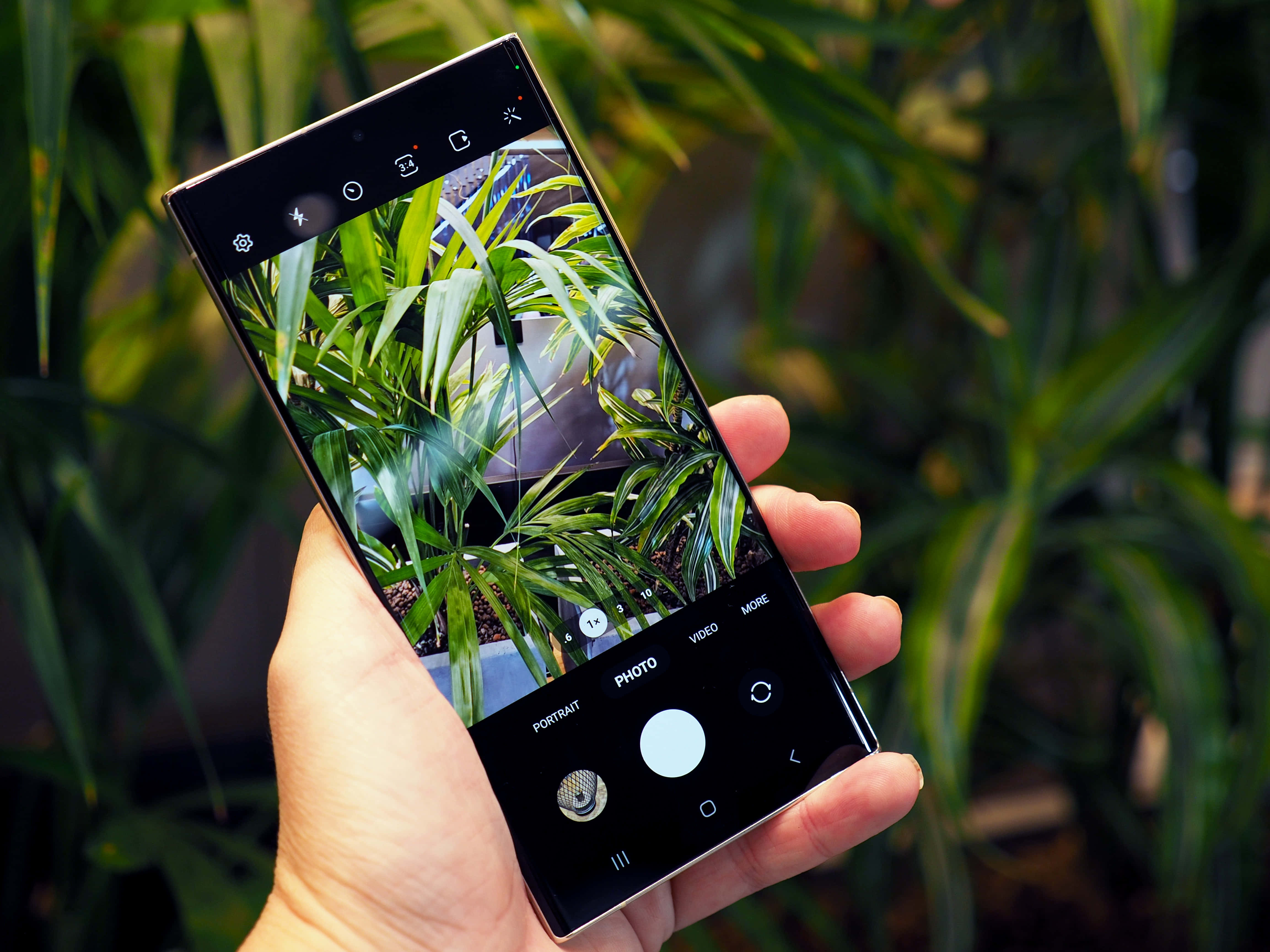 Samsung S23 Ultra -kameran käyttöliittymä Taustakuvat