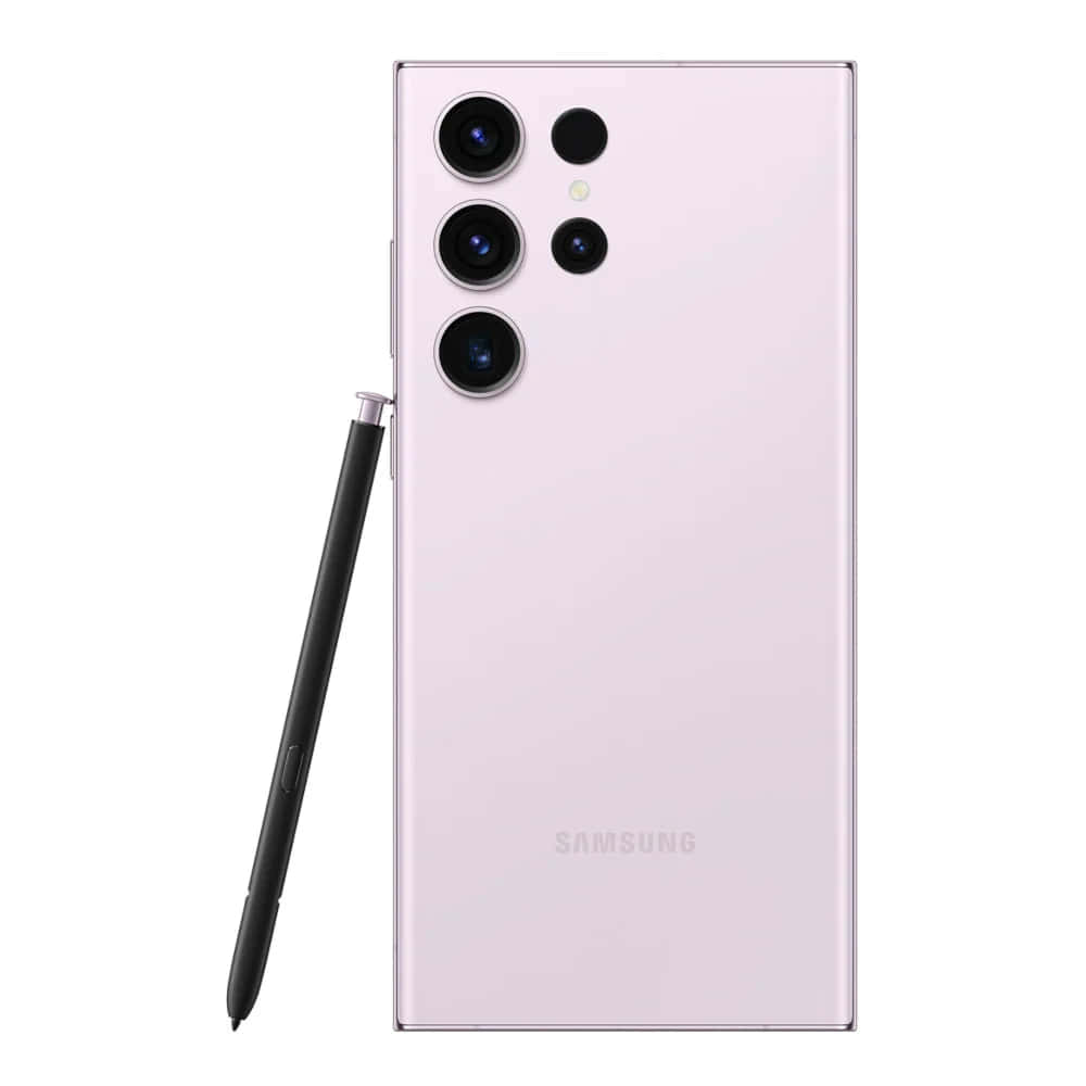 Samsung S23 Ultra Pink S Pen -kynällä Taustakuvat
