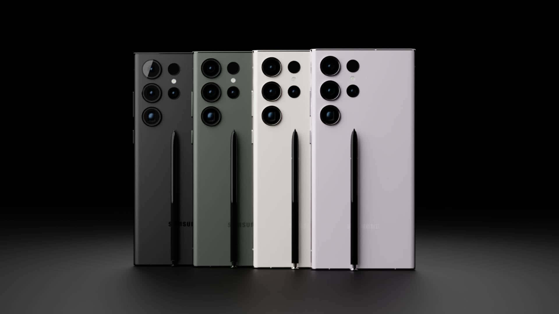 Samsung S23 Ultra värimallit Taustakuvat