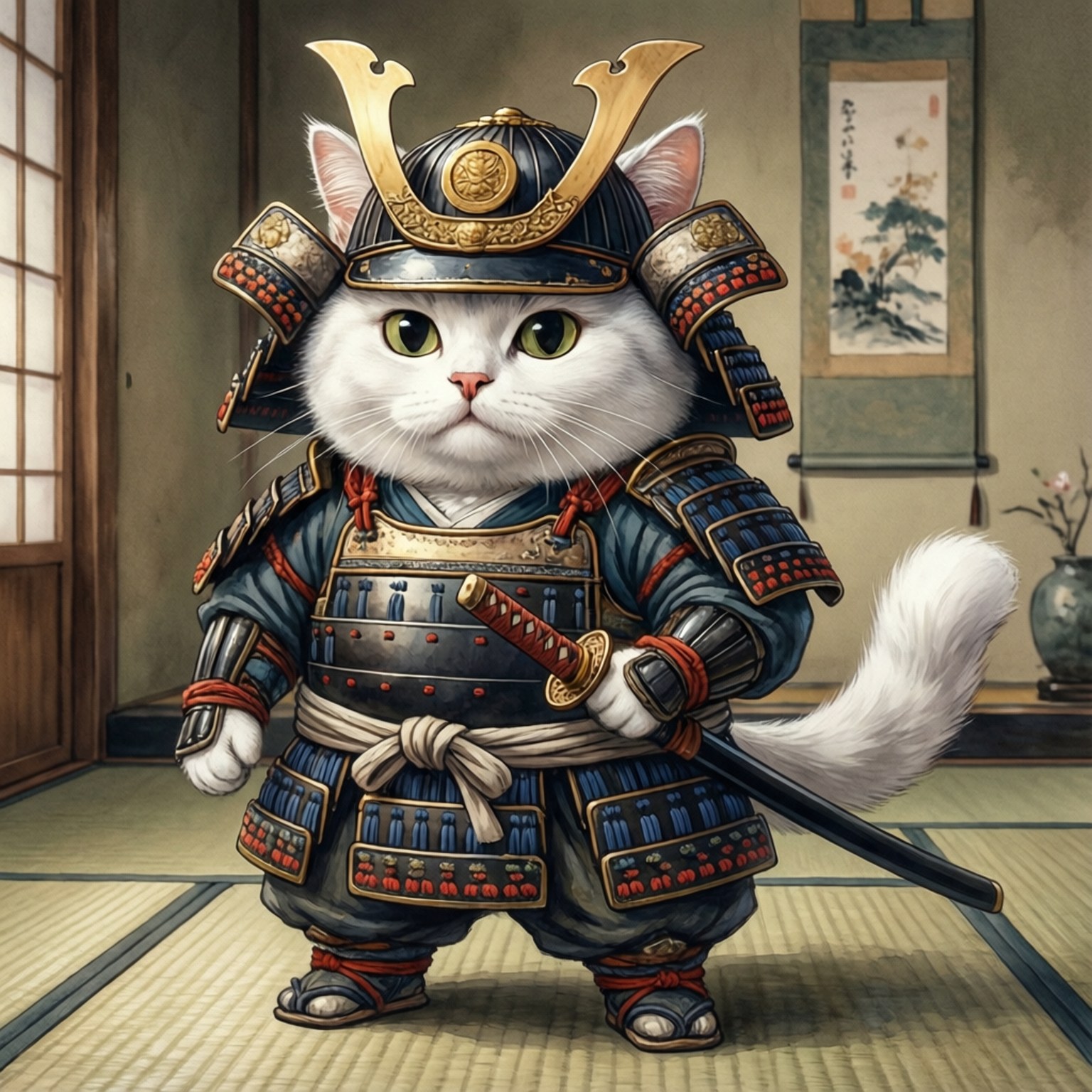 Samurai-kissa Taustakuvat
