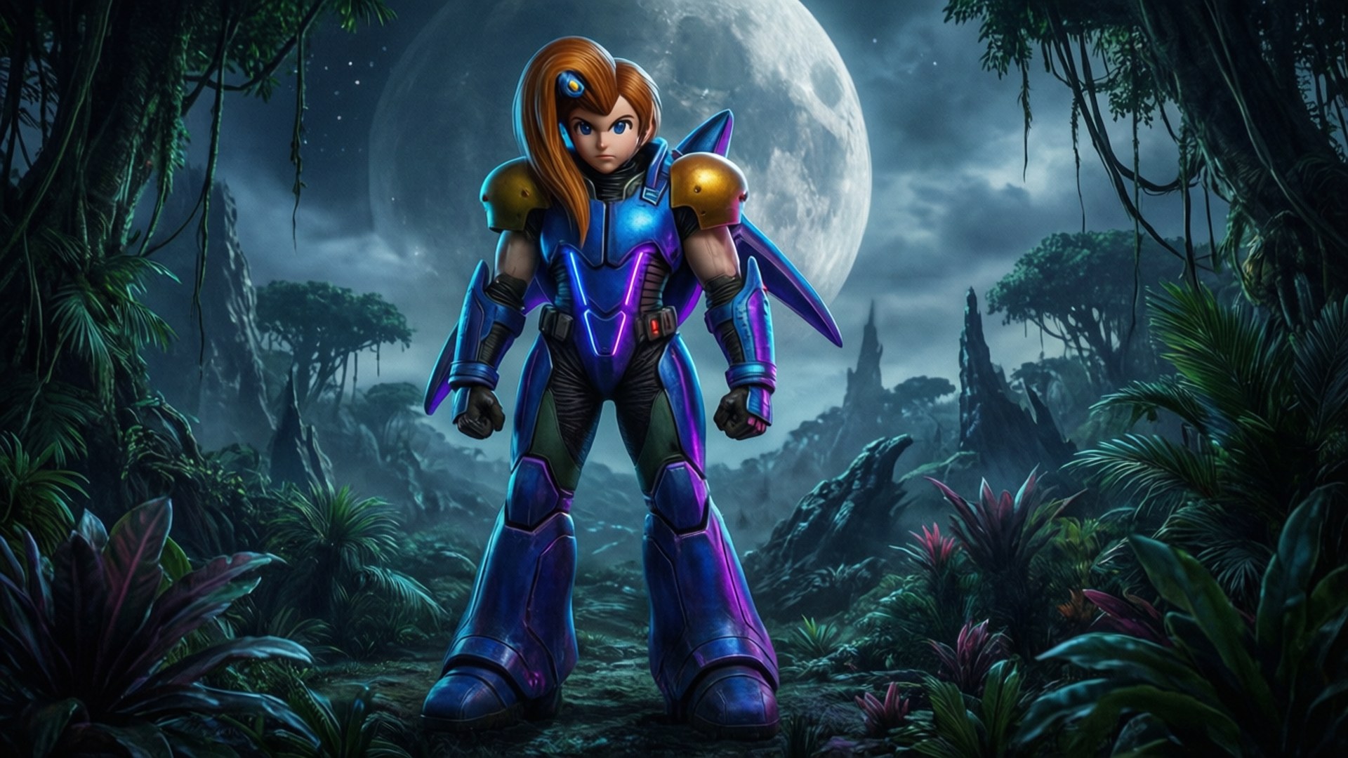 Samus vieraalla kuulla Taustakuvat