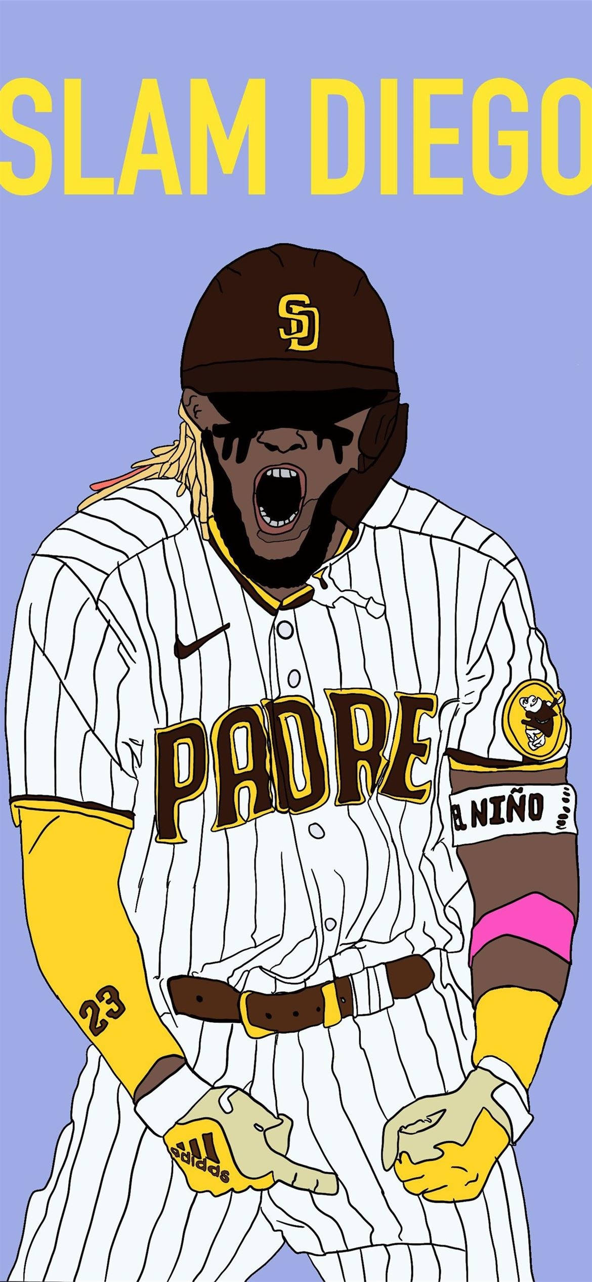 San Diego Padres Tatis Jr. Taide Taustakuvat